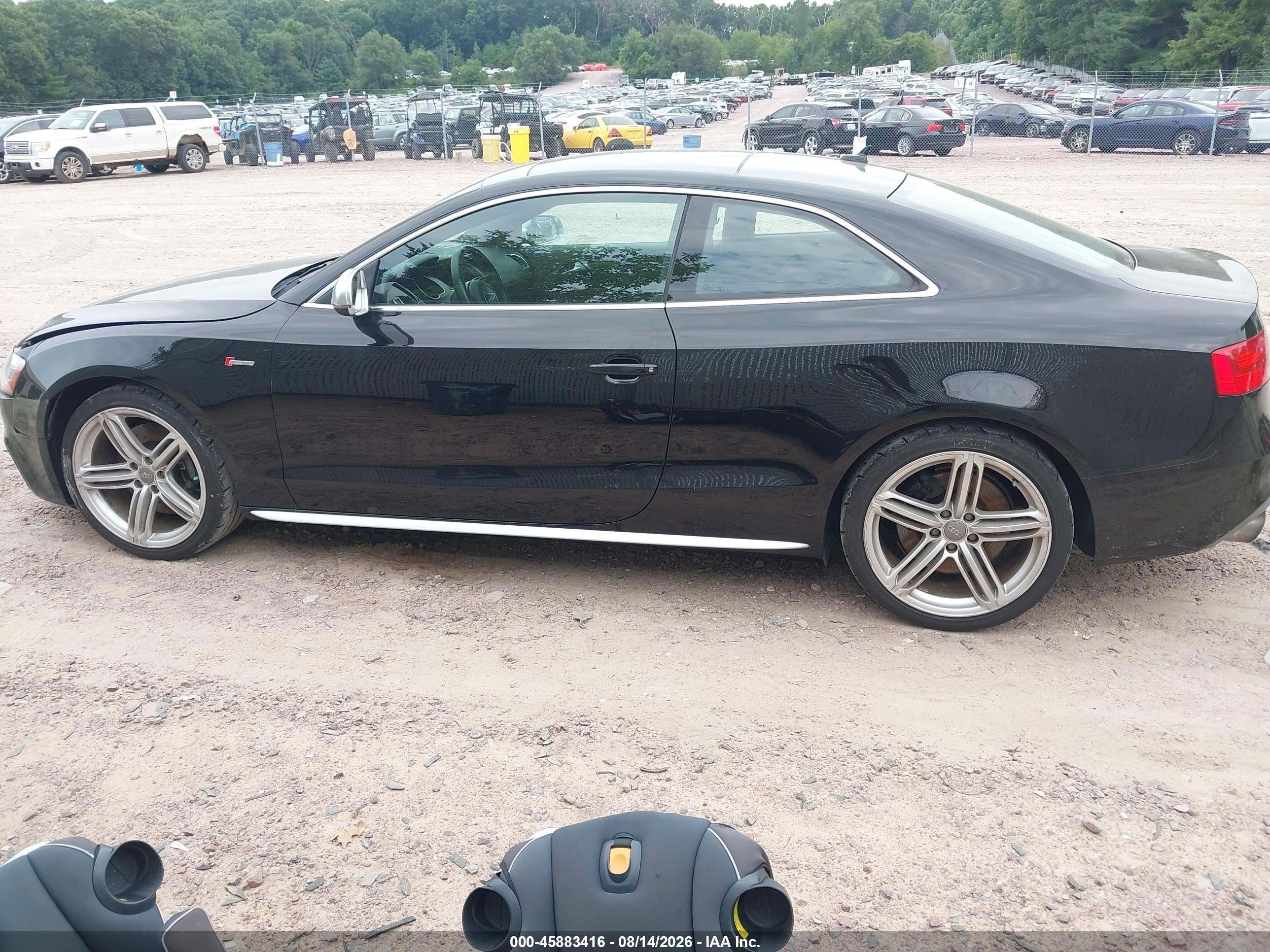 2013 Audi S5 3.0t Premium Plus Black vin: WAUCGAFR0DA031699