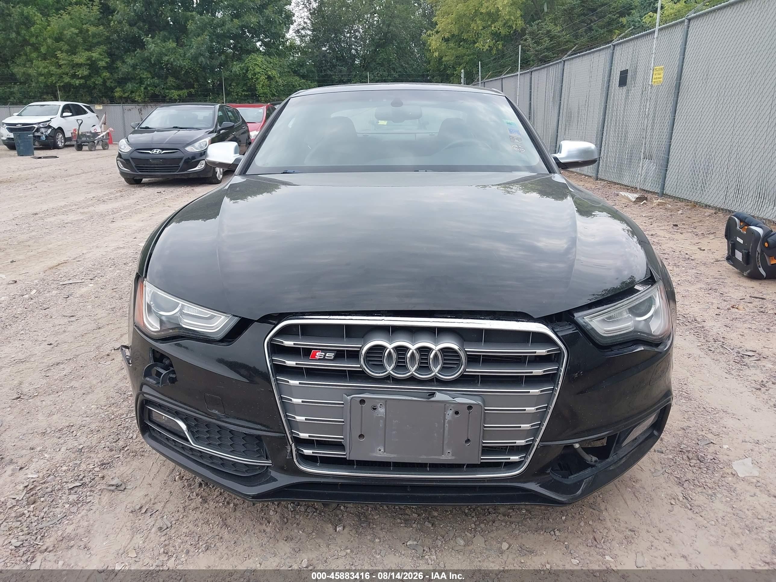2013 Audi S5 3.0t Premium Plus Black vin: WAUCGAFR0DA031699