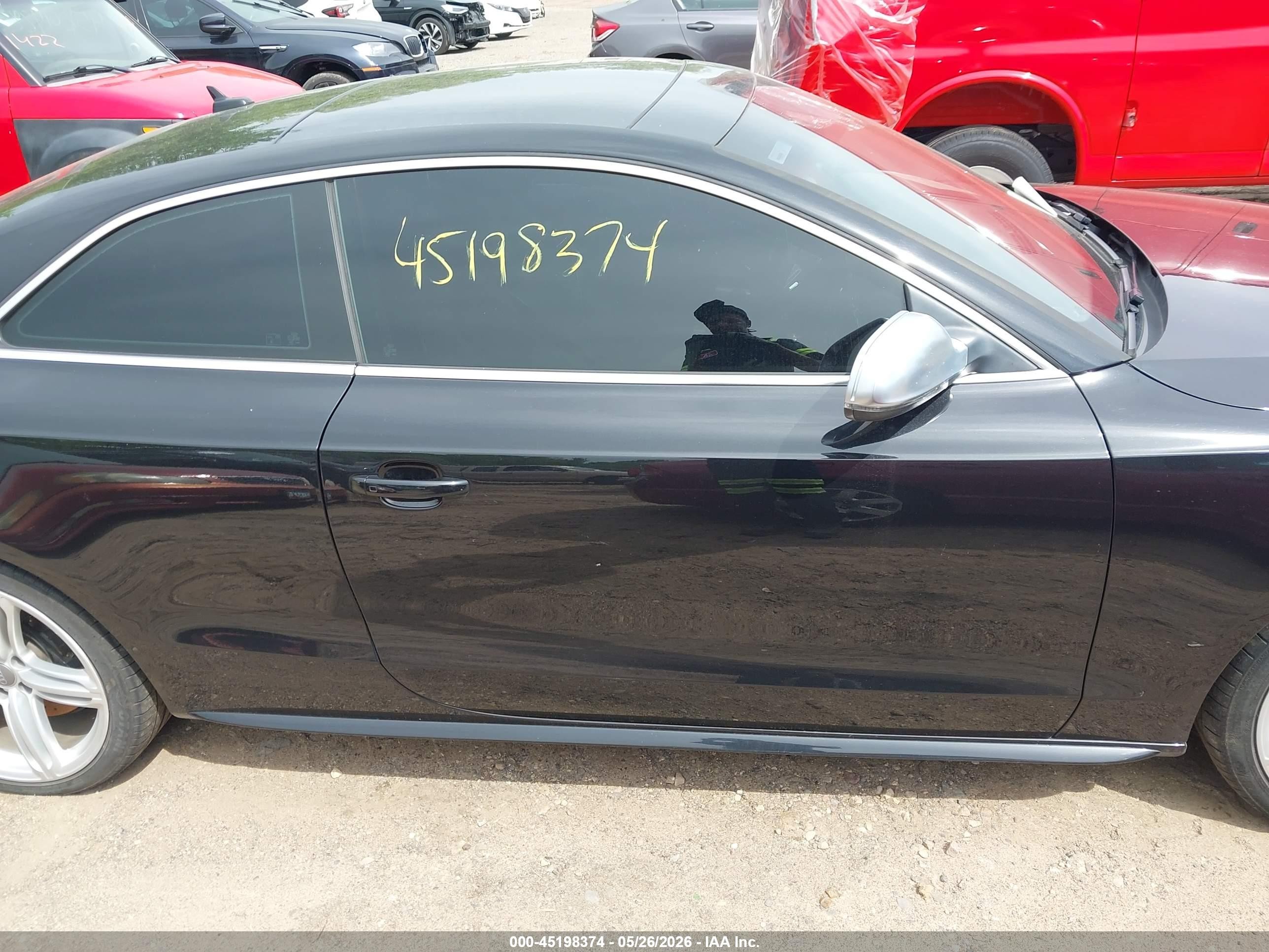 2013 Audi S5 3.0t Premium Plus Черный vin: WAUCGAFR0DA035459
