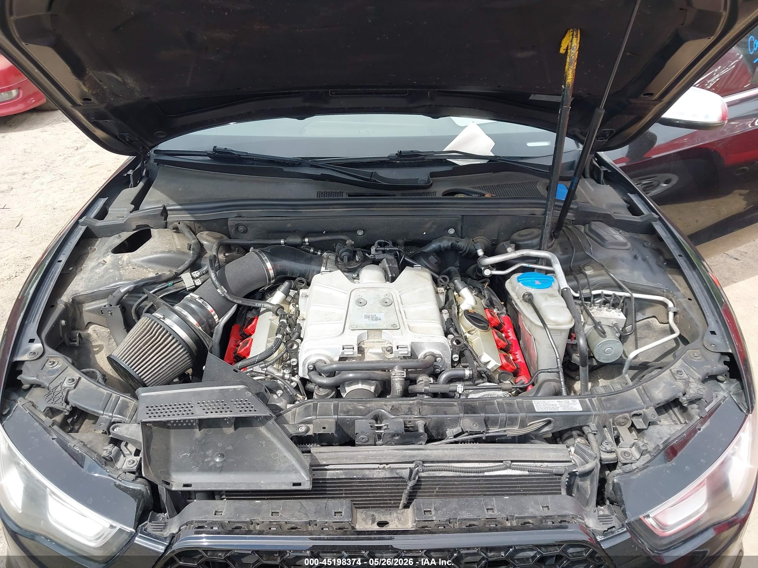 2013 Audi S5 3.0t Premium Plus Черный vin: WAUCGAFR0DA035459