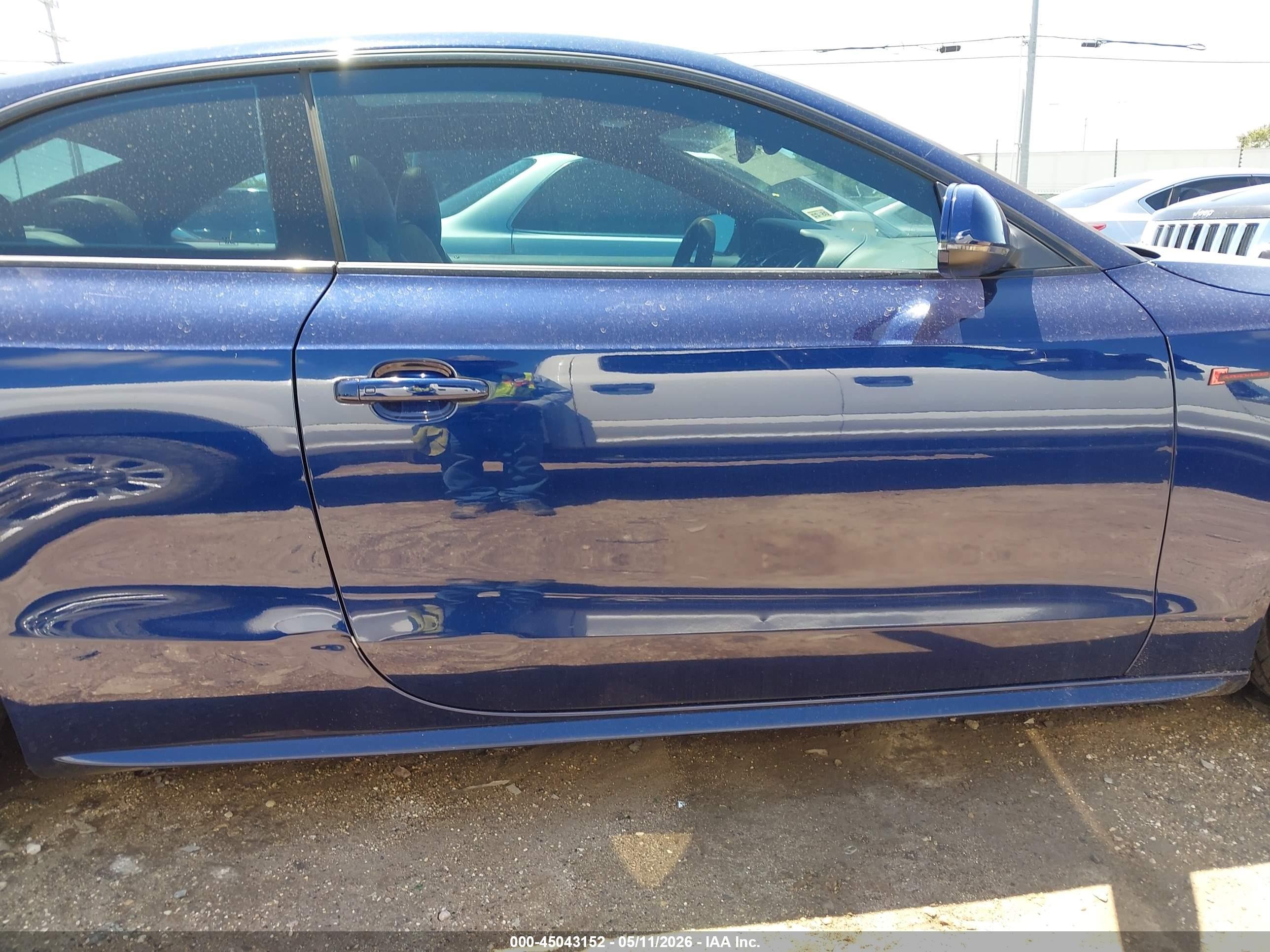 2014 Audi S5 3.0t Premium Plus Синий vin: WAUCGAFR0EA027833