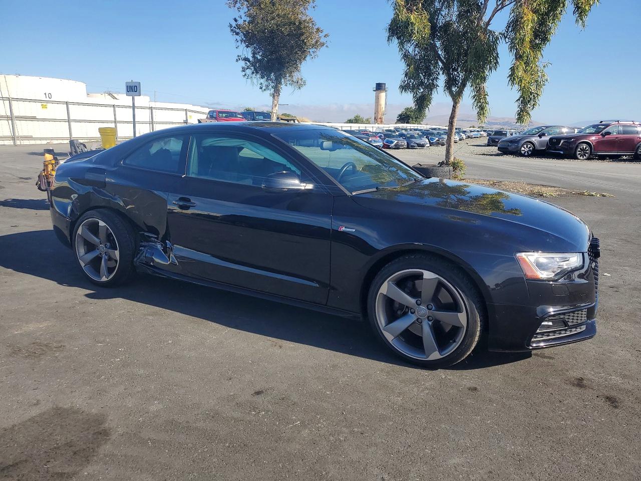 2014 Audi S5 Premium Plus Black vin: WAUCGAFR0EA032580