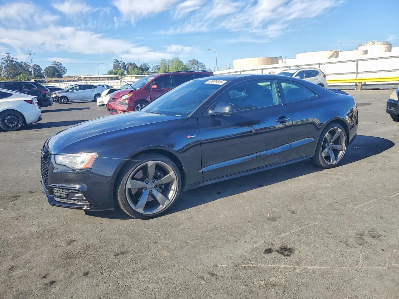 2014 Audi S5 Premium Plus Black vin: WAUCGAFR0EA032580