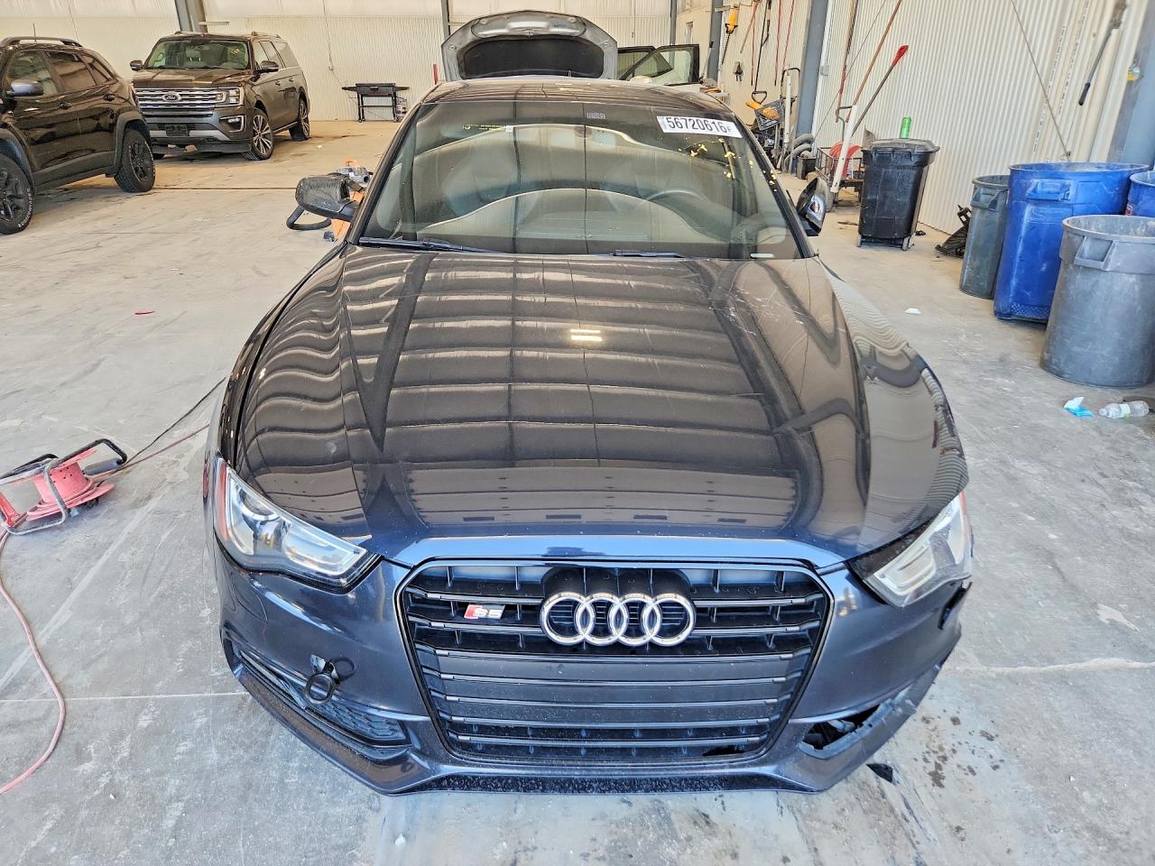 2014 Audi S5 Premium Plus Blue vin: WAUCGAFR0EA070181