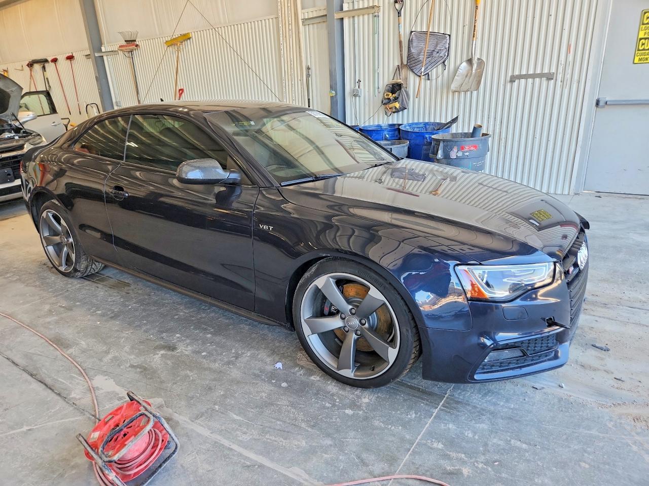 2014 Audi S5 Premium Plus Blue vin: WAUCGAFR0EA070181