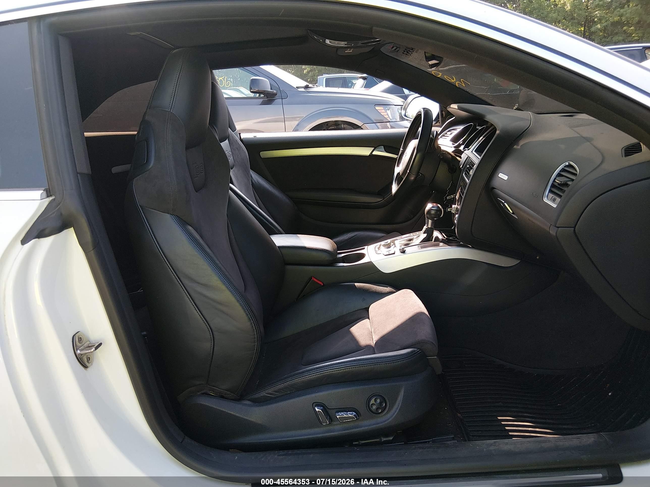 2015 Audi S5 3.0t Premium Plus White vin: WAUCGAFR0FA014162