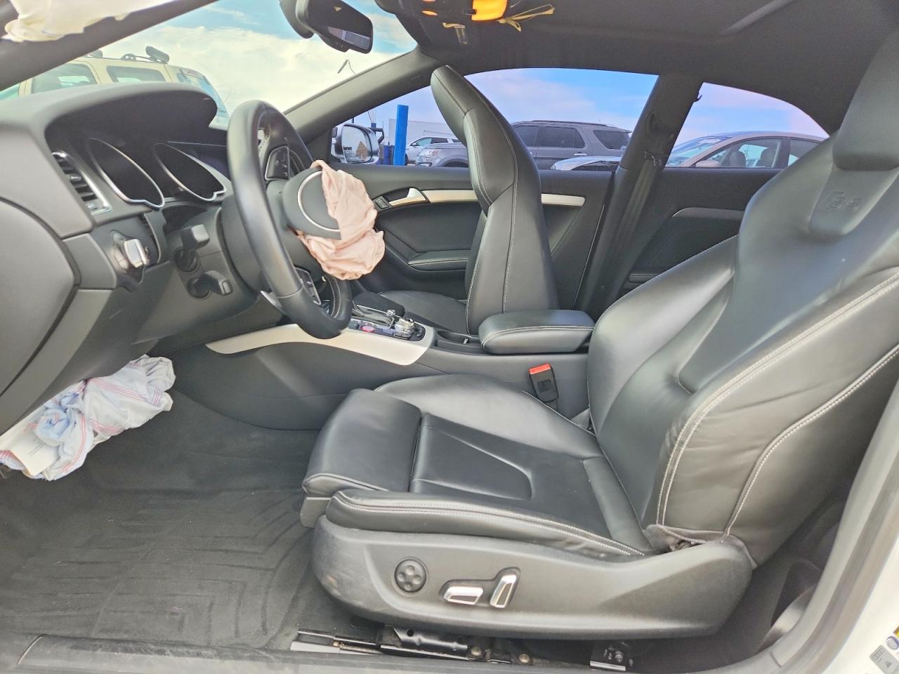 2014 Audi S5 Premium Plus White vin: WAUCGAFR1EA070285