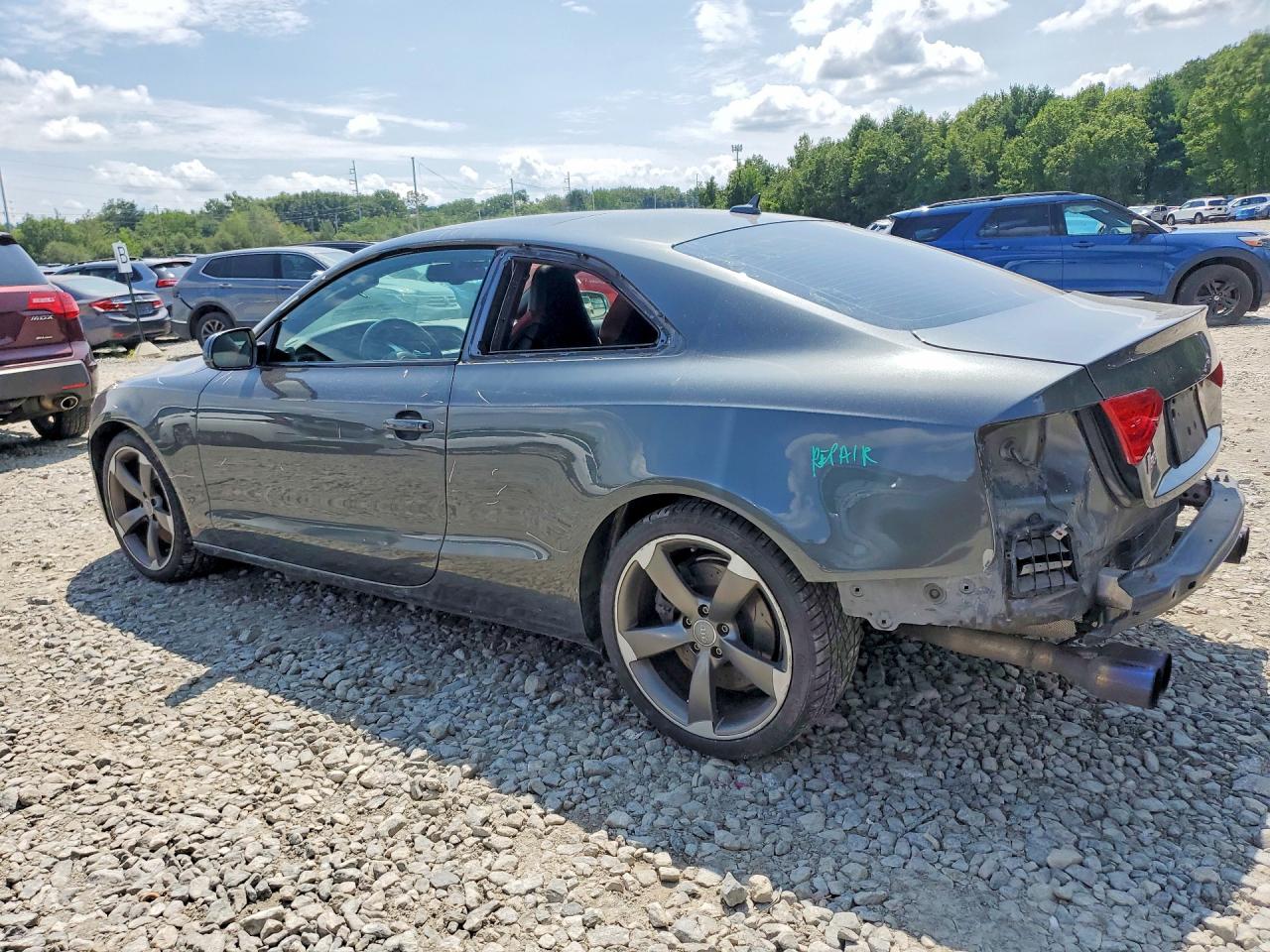 2015 Audi S5 Premium Plus Gray vin: WAUCGAFR1FA057621