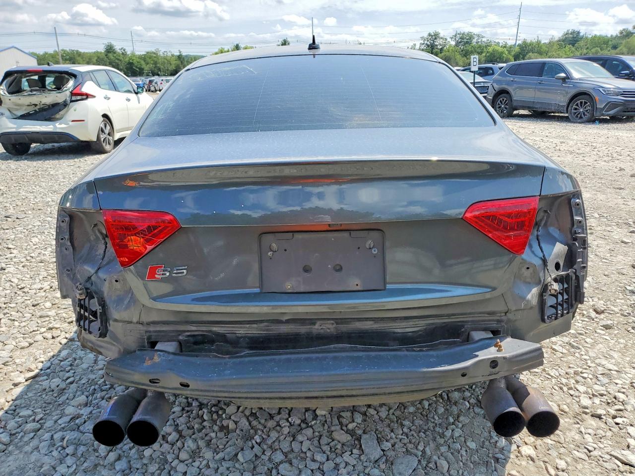 2015 Audi S5 Premium Plus Gray vin: WAUCGAFR1FA057621