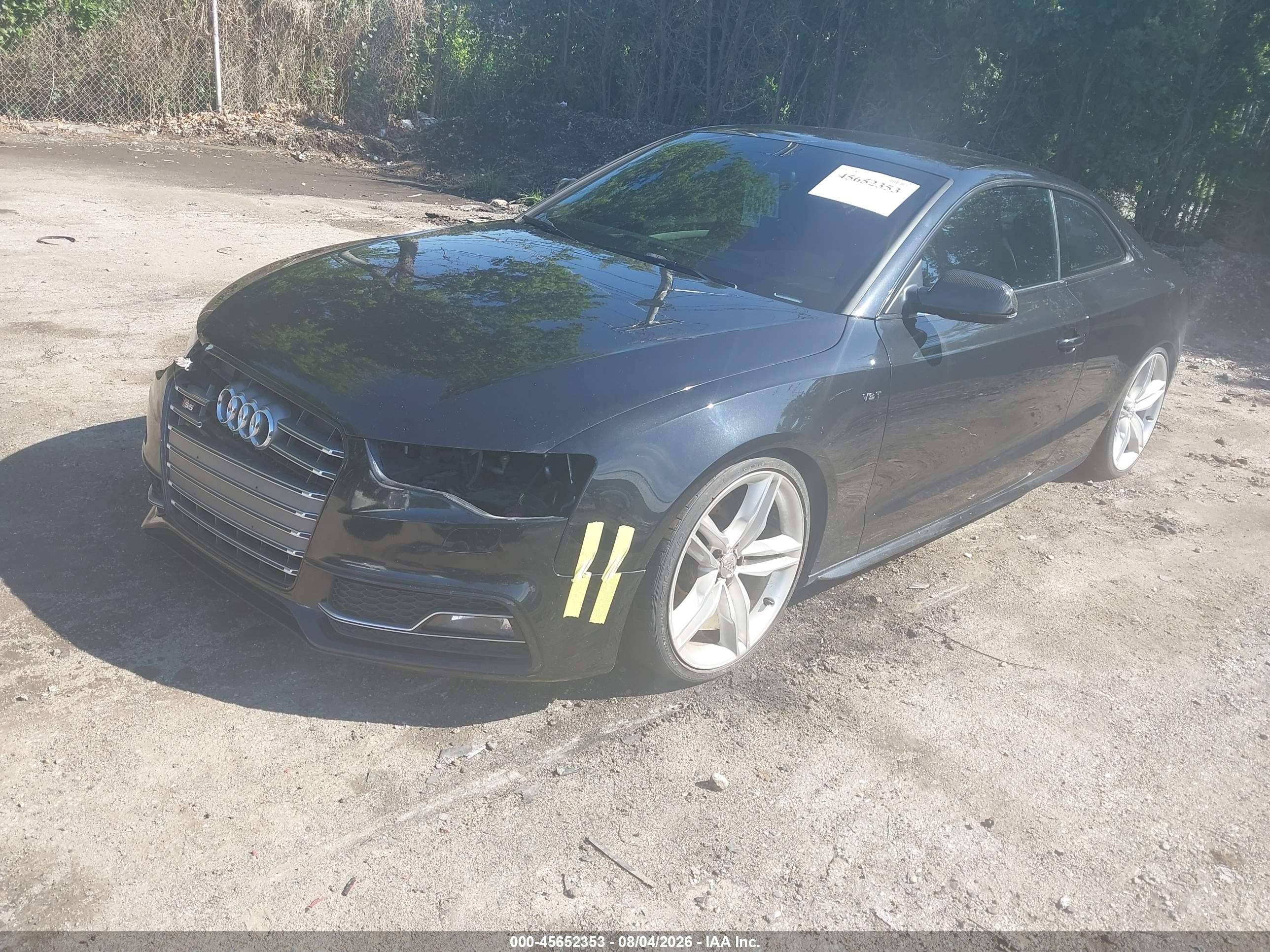 2014 Audi S5 3.0t Premium Plus Black vin: WAUCGAFR2EA012315