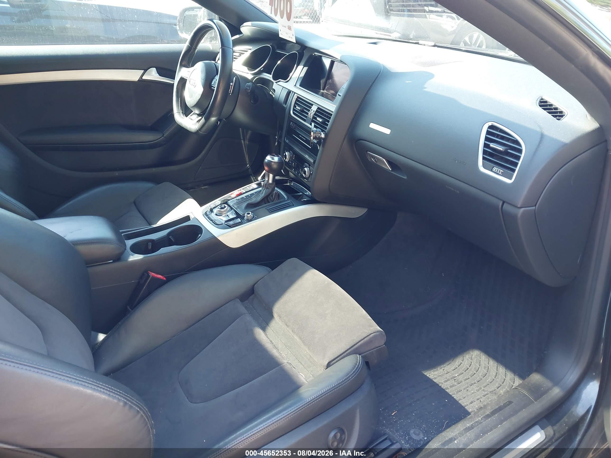 2014 Audi S5 3.0t Premium Plus Black vin: WAUCGAFR2EA012315
