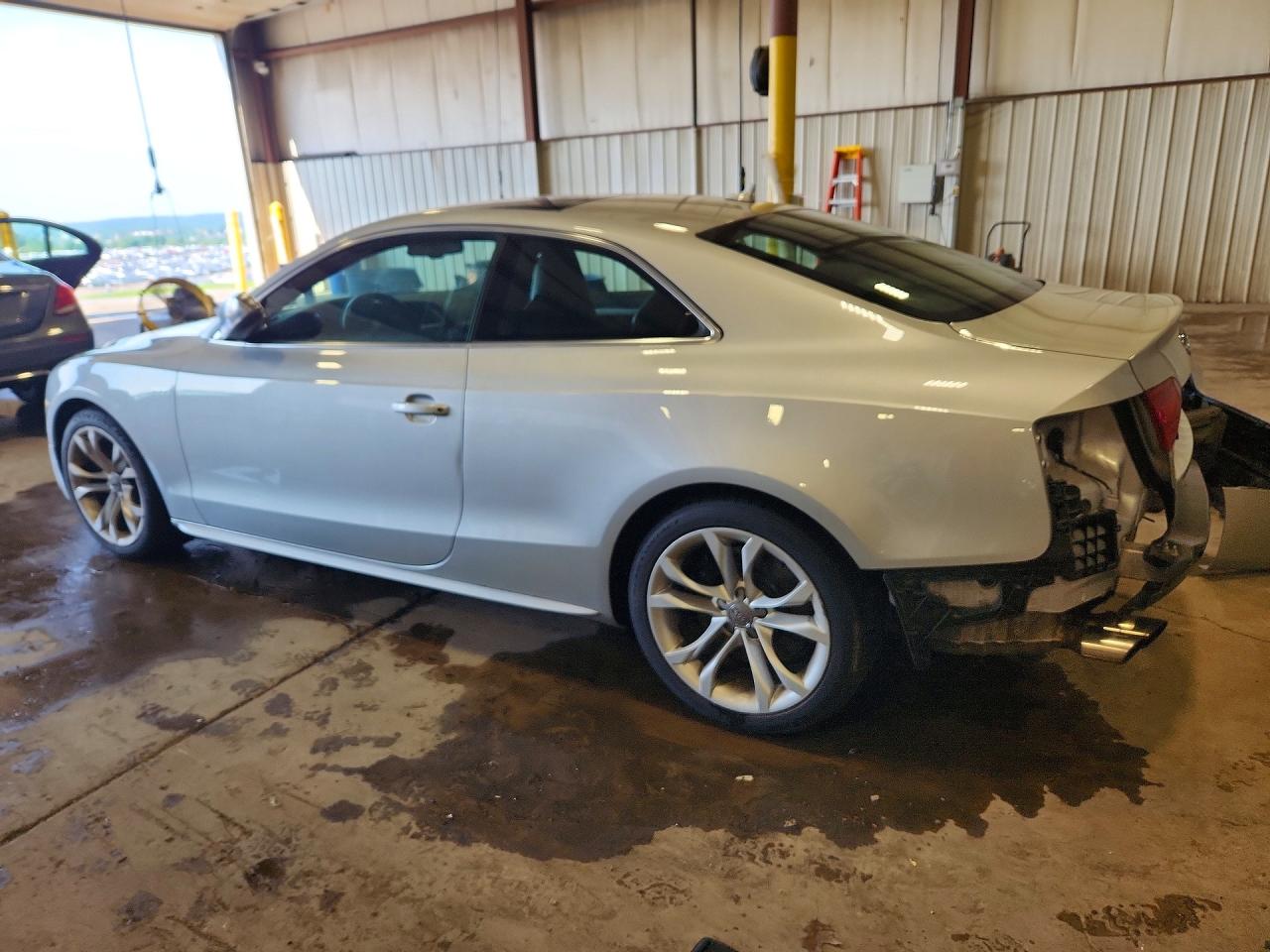 2013 Audi S5 Premium Plus Silver vin: WAUCGAFR3DA001015