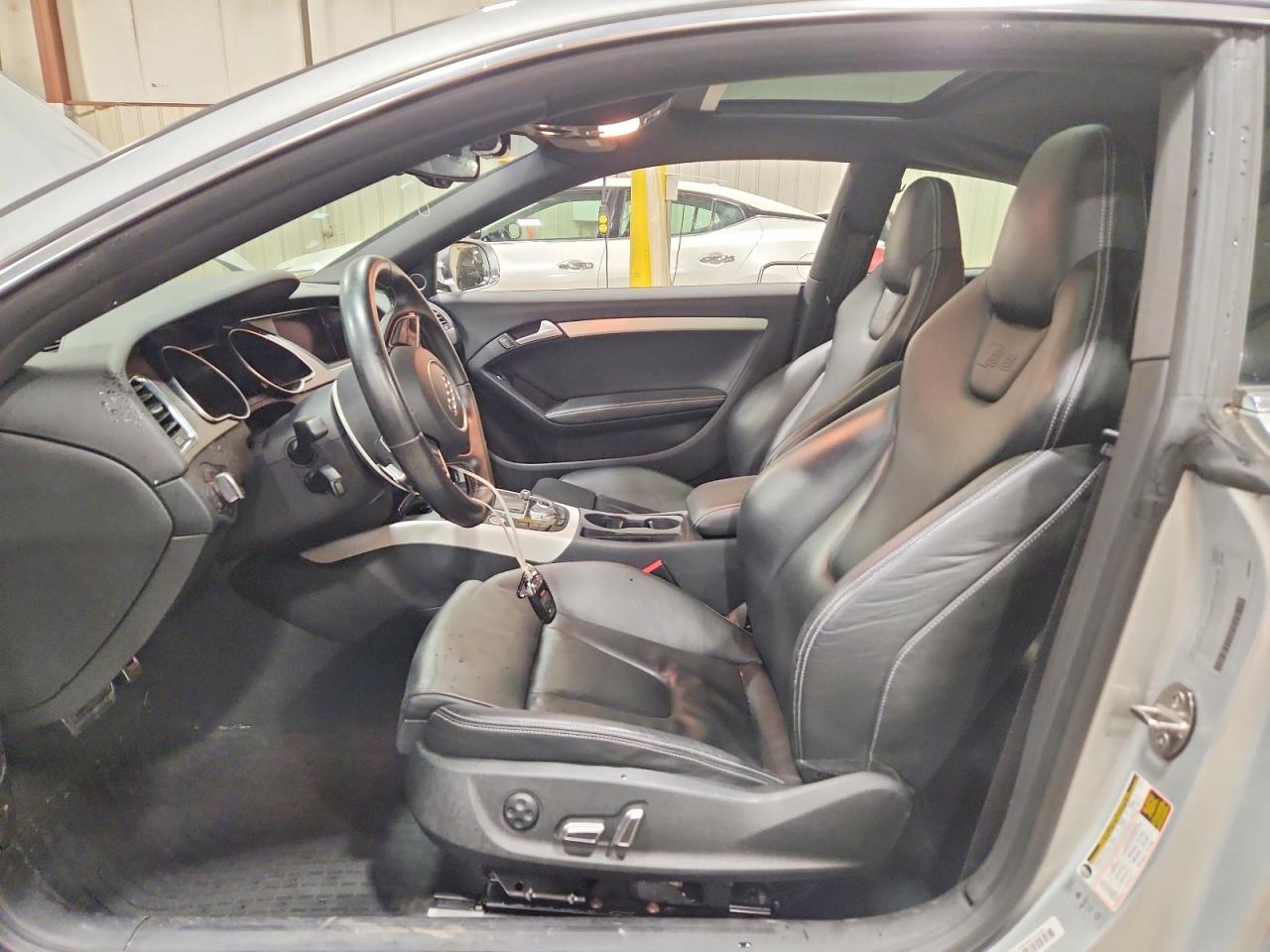 2013 Audi S5 Premium Plus Silver vin: WAUCGAFR3DA001015
