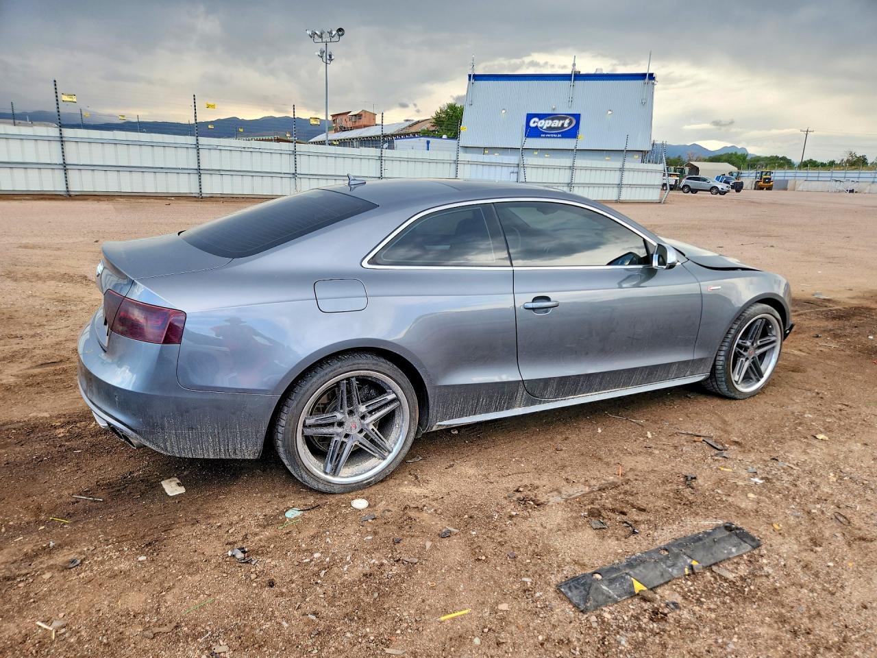 2013 Audi S5 Premium Plus Серый vin: WAUCGAFR3DA007008