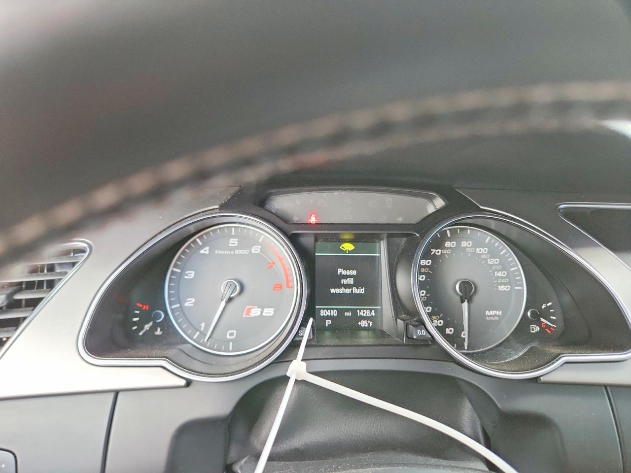 2013 Audi S5 Premium Plus Серый vin: WAUCGAFR3DA007008