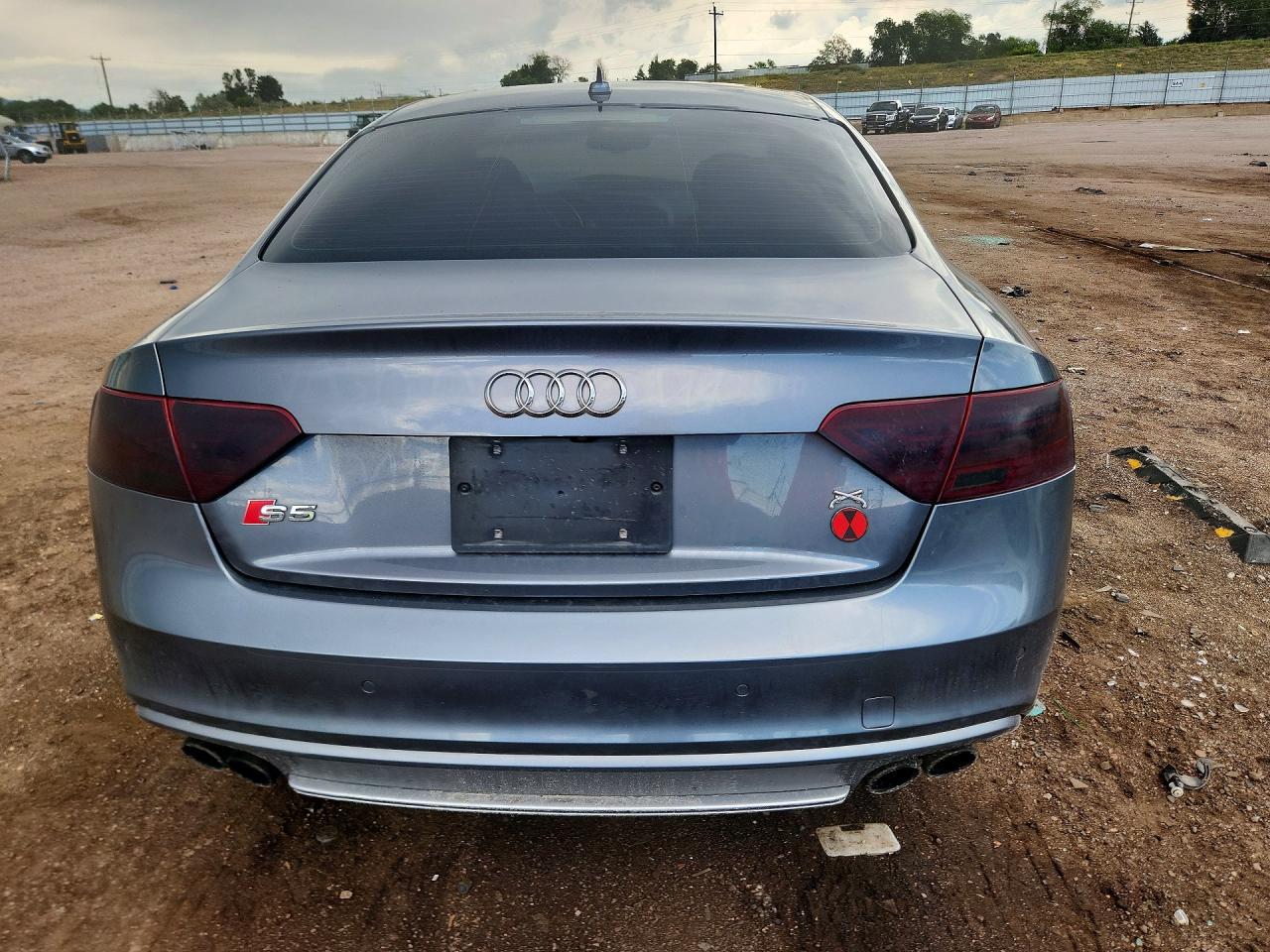 2013 Audi S5 Premium Plus Серый vin: WAUCGAFR3DA007008