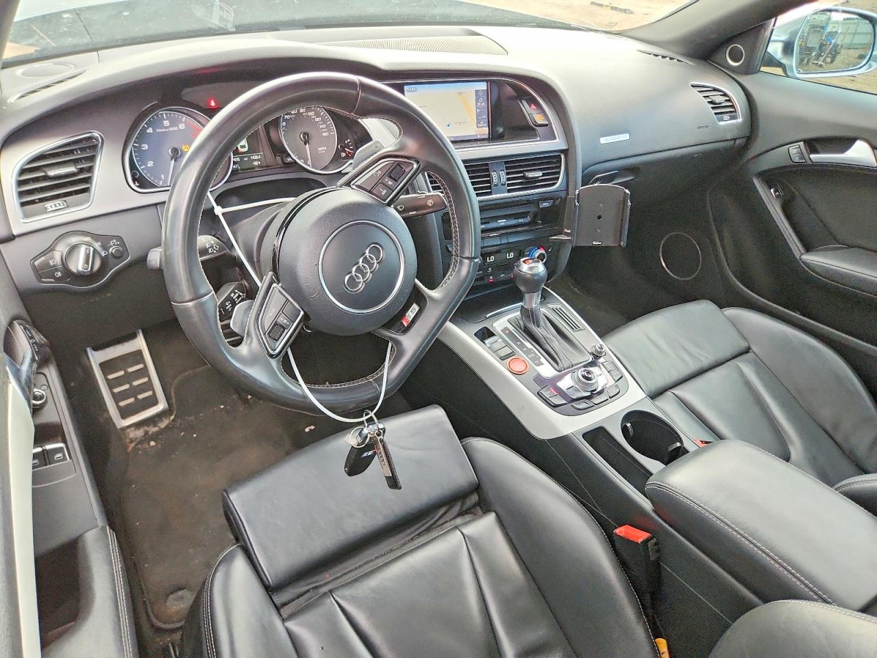2013 Audi S5 Premium Plus Серый vin: WAUCGAFR3DA007008