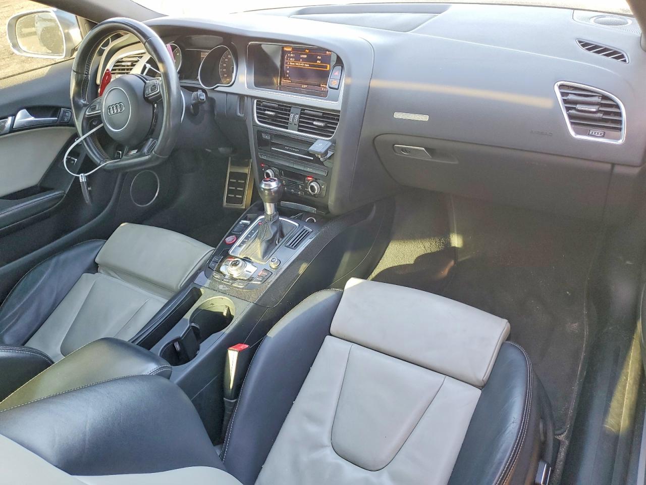 2014 Audi S5 Premium Plus Gray vin: WAUCGAFR3EA005583