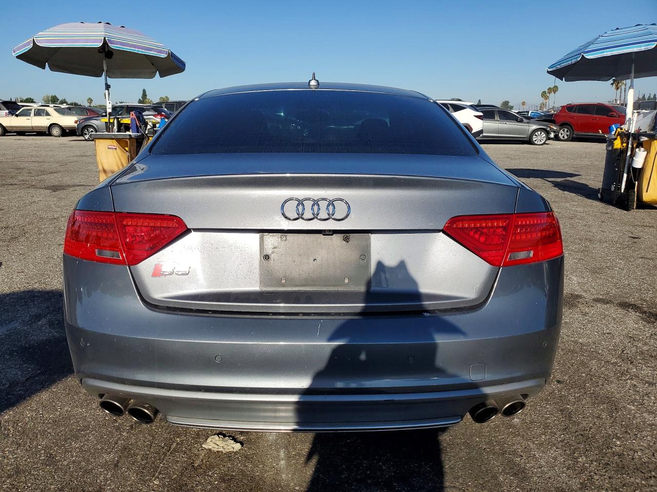2014 Audi S5 Premium Plus Gray vin: WAUCGAFR3EA005583