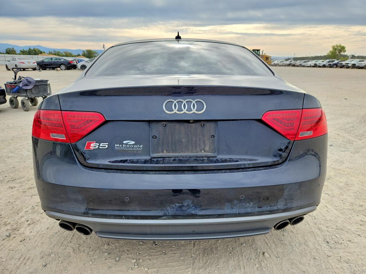 2014 Audi S5 Premium Plus Black vin: WAUCGAFR3EA013523
