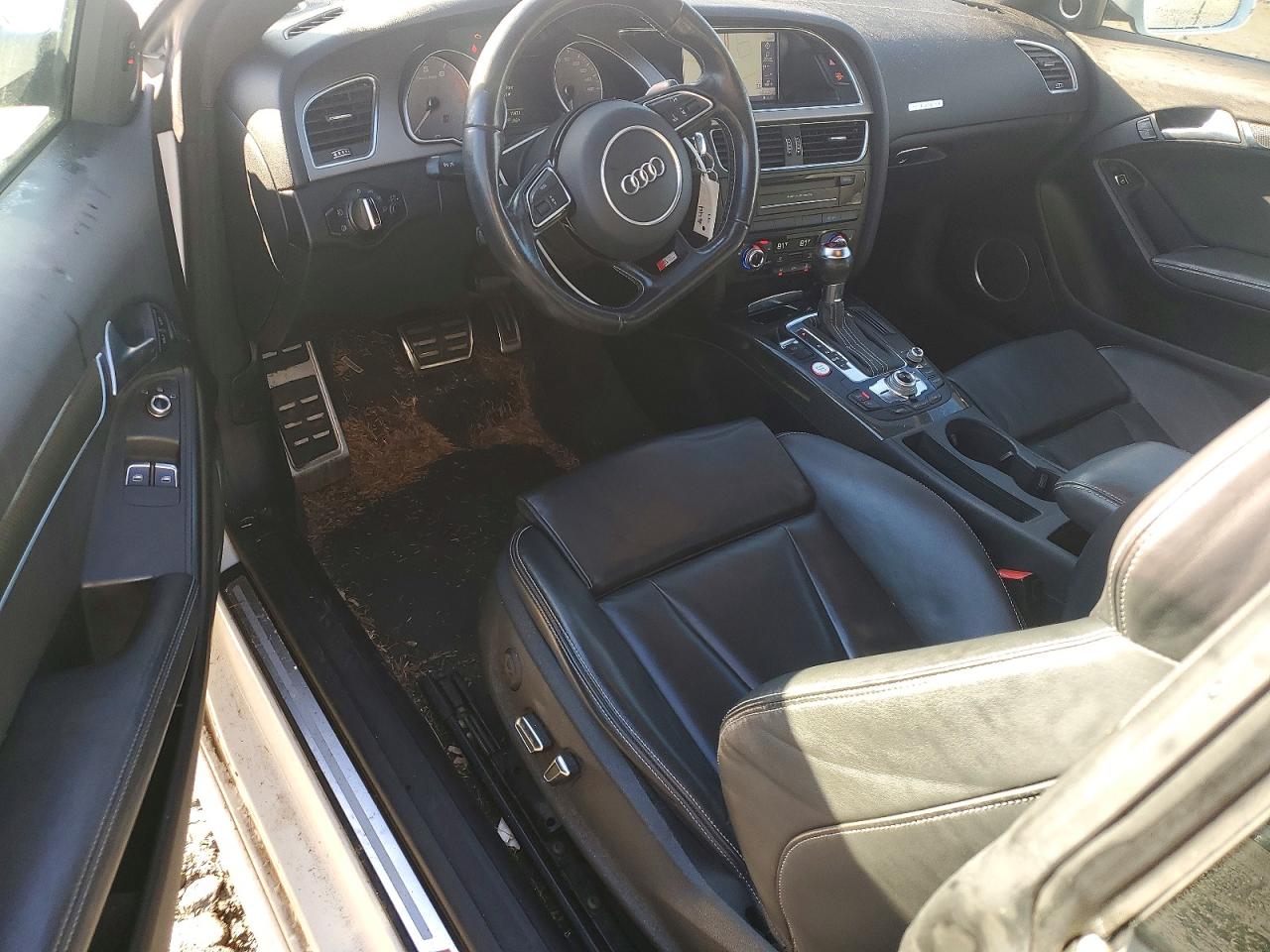 2014 Audi S5 Premium Plus White vin: WAUCGAFR3EA015580