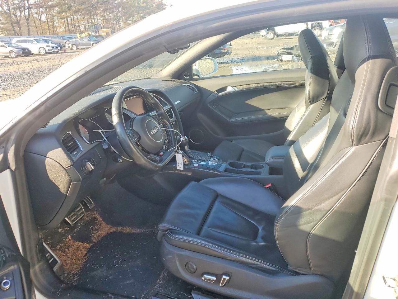 2014 Audi S5 Premium Plus White vin: WAUCGAFR3EA015580