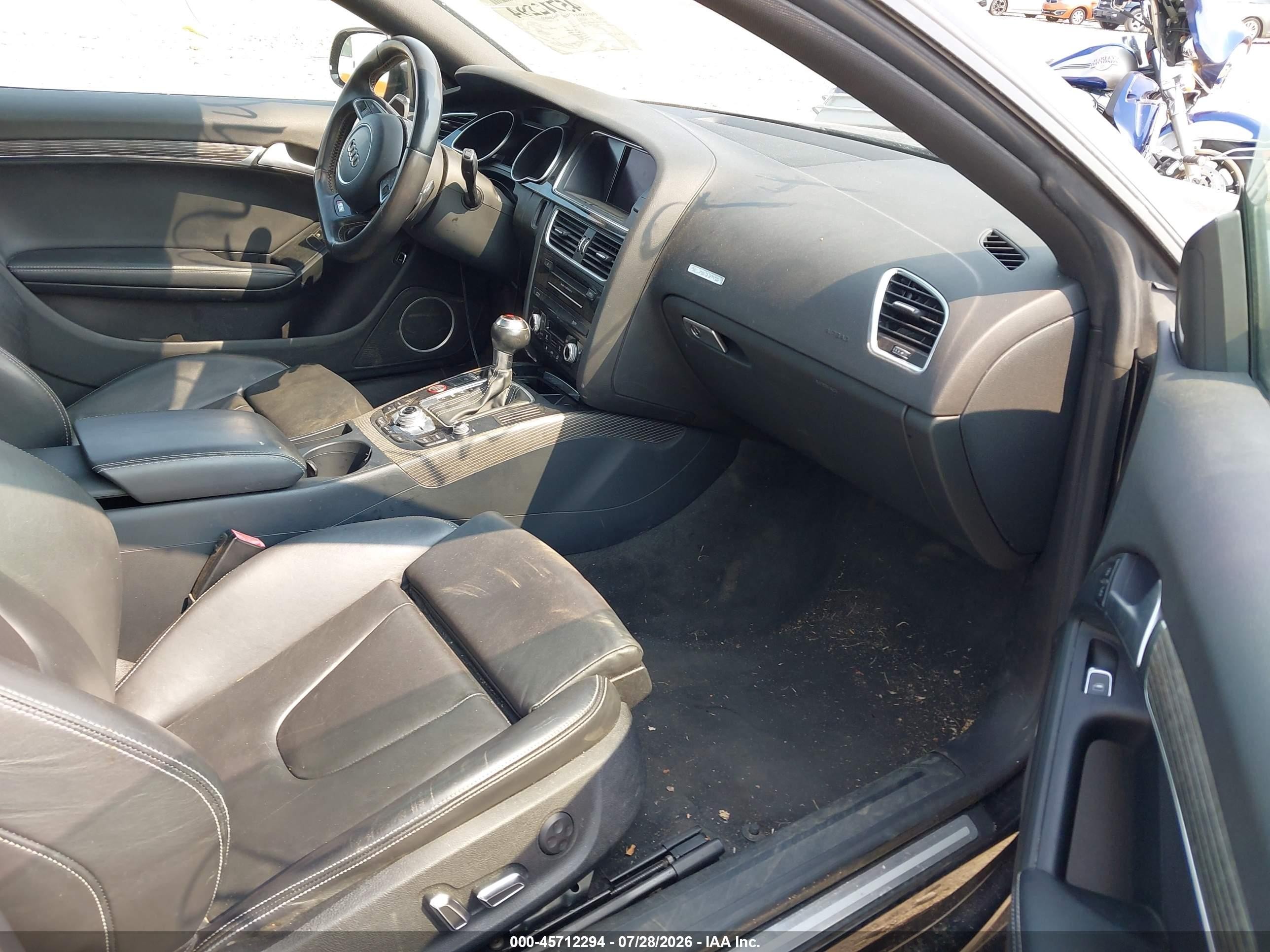 2014 Audi S5 3.0t Premium Plus Black vin: WAUCGAFR3EA065461