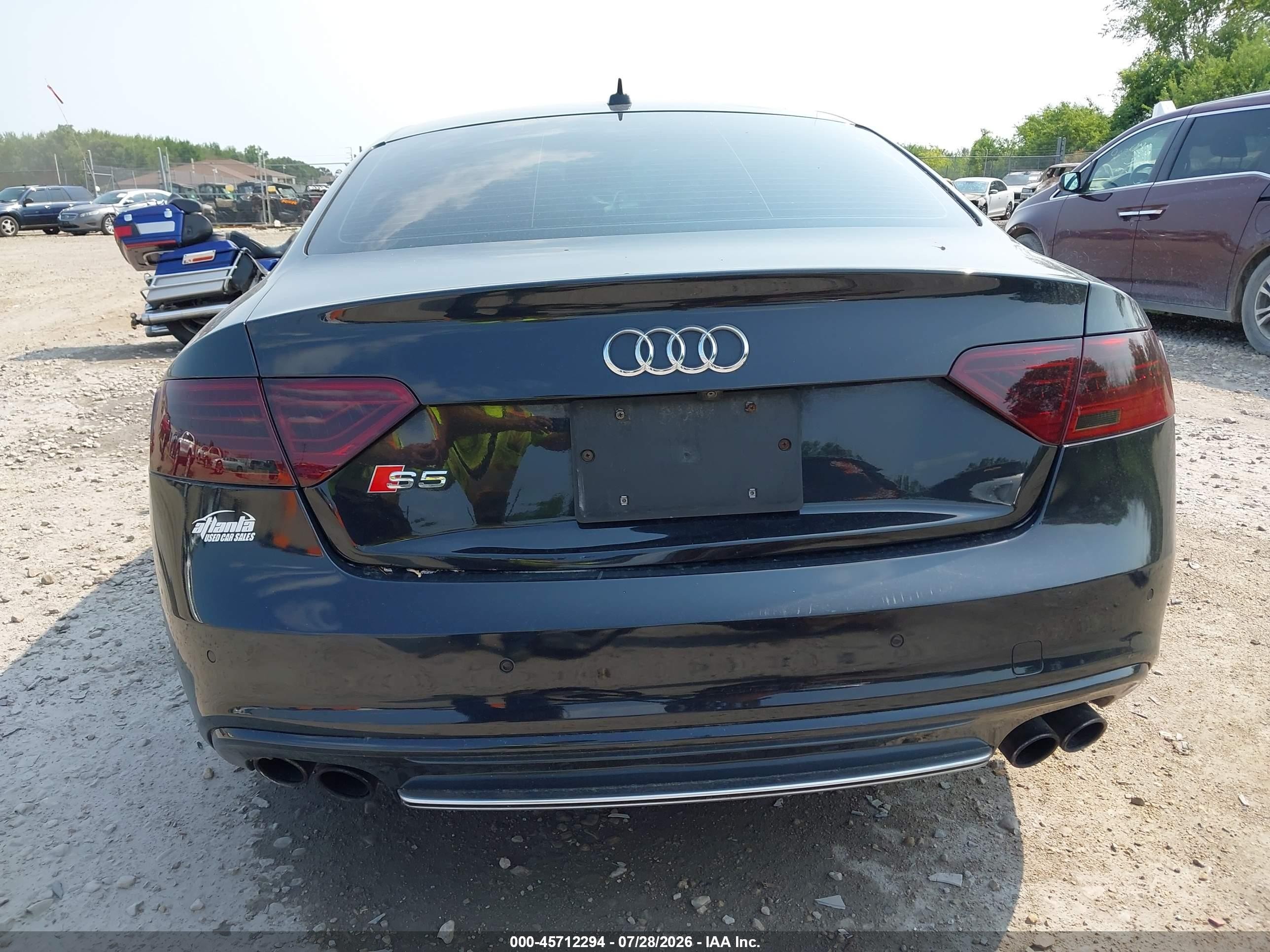 2014 Audi S5 3.0t Premium Plus Black vin: WAUCGAFR3EA065461
