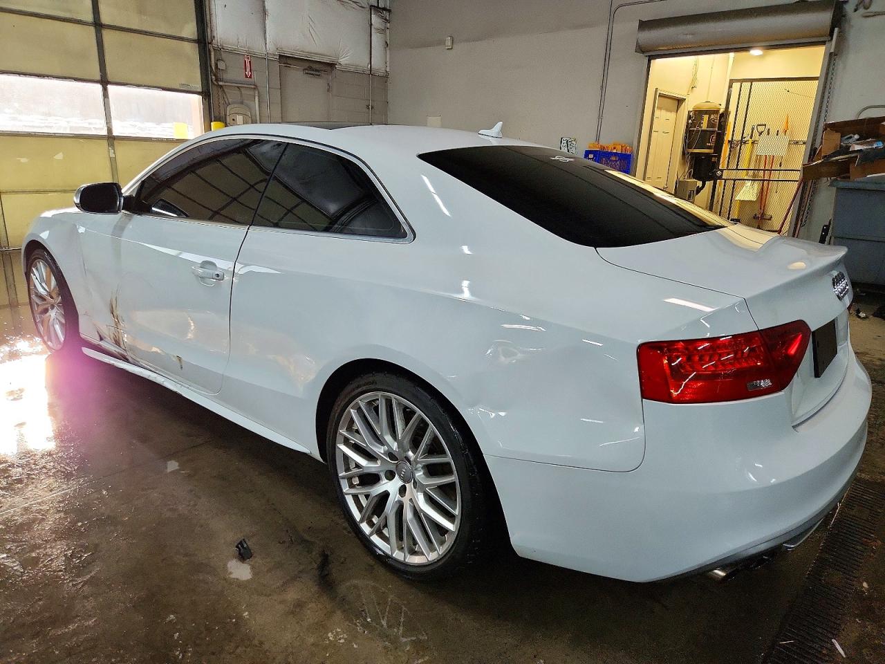 2015 Audi S5 Premium Plus White vin: WAUCGAFR3FA029951