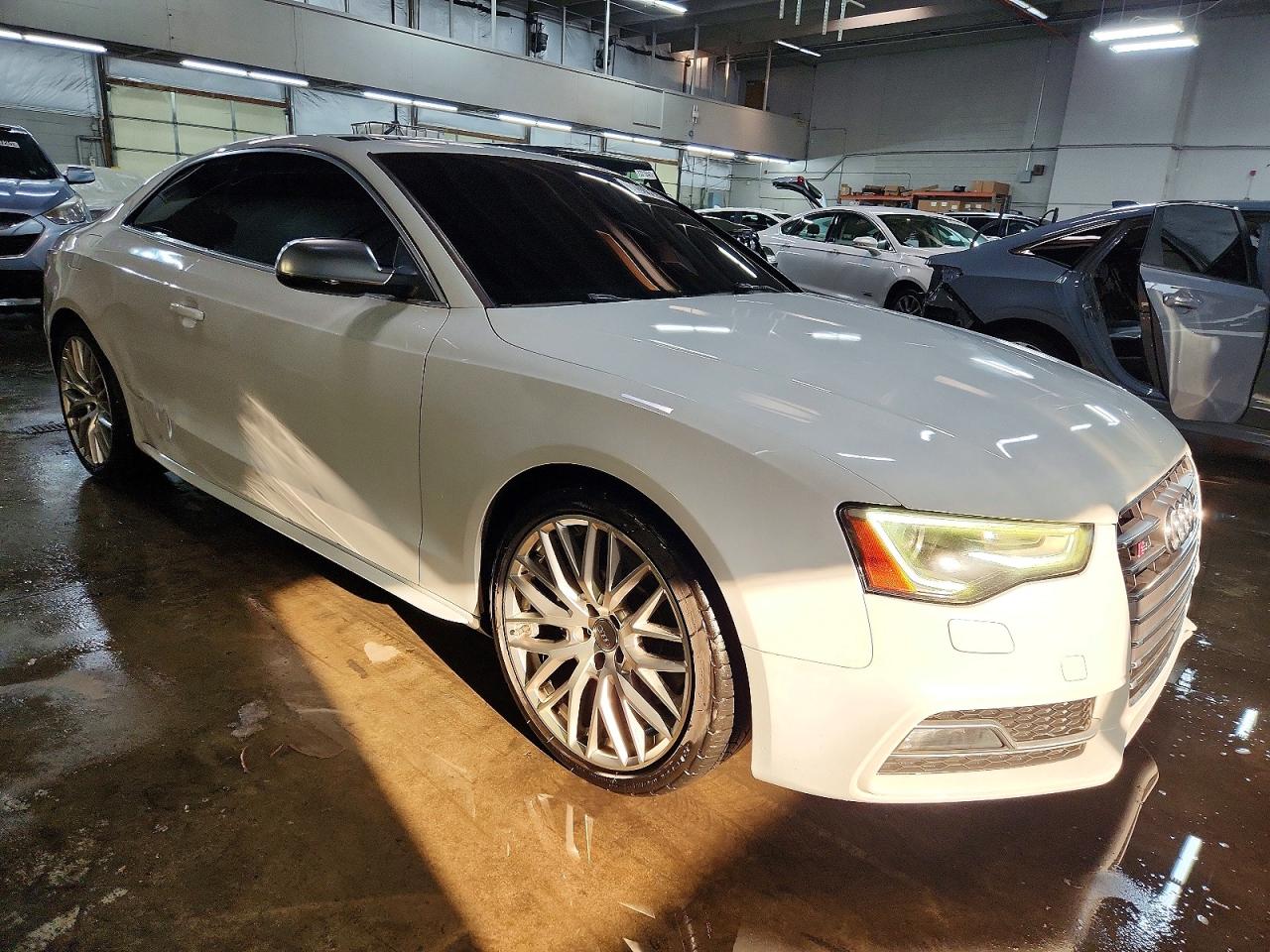 2015 Audi S5 Premium Plus White vin: WAUCGAFR3FA029951