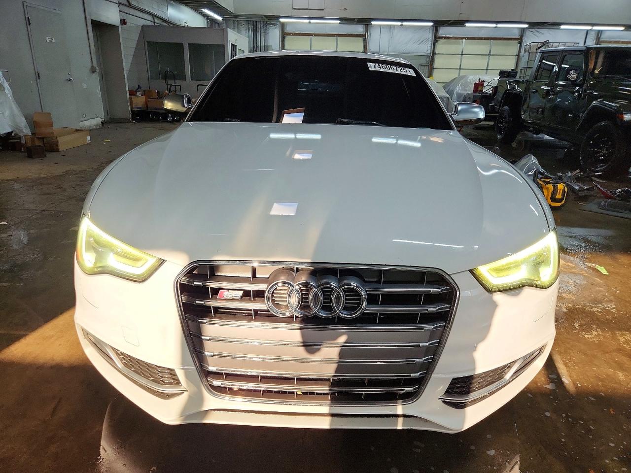 2015 Audi S5 Premium Plus White vin: WAUCGAFR3FA029951