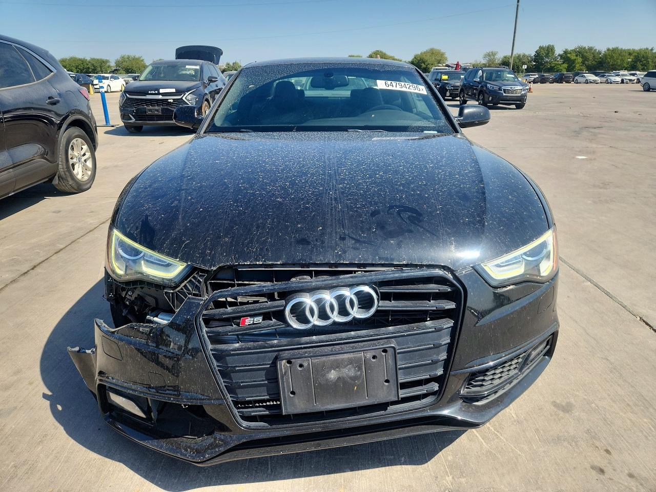 2015 Audi S5 Premium Plus Black vin: WAUCGAFR4FA027688