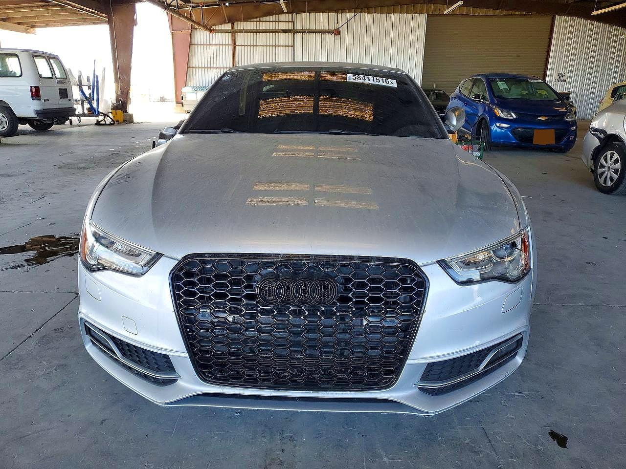 2013 Audi S5 Premium Plus Silver vin: WAUCGAFR5DA035120