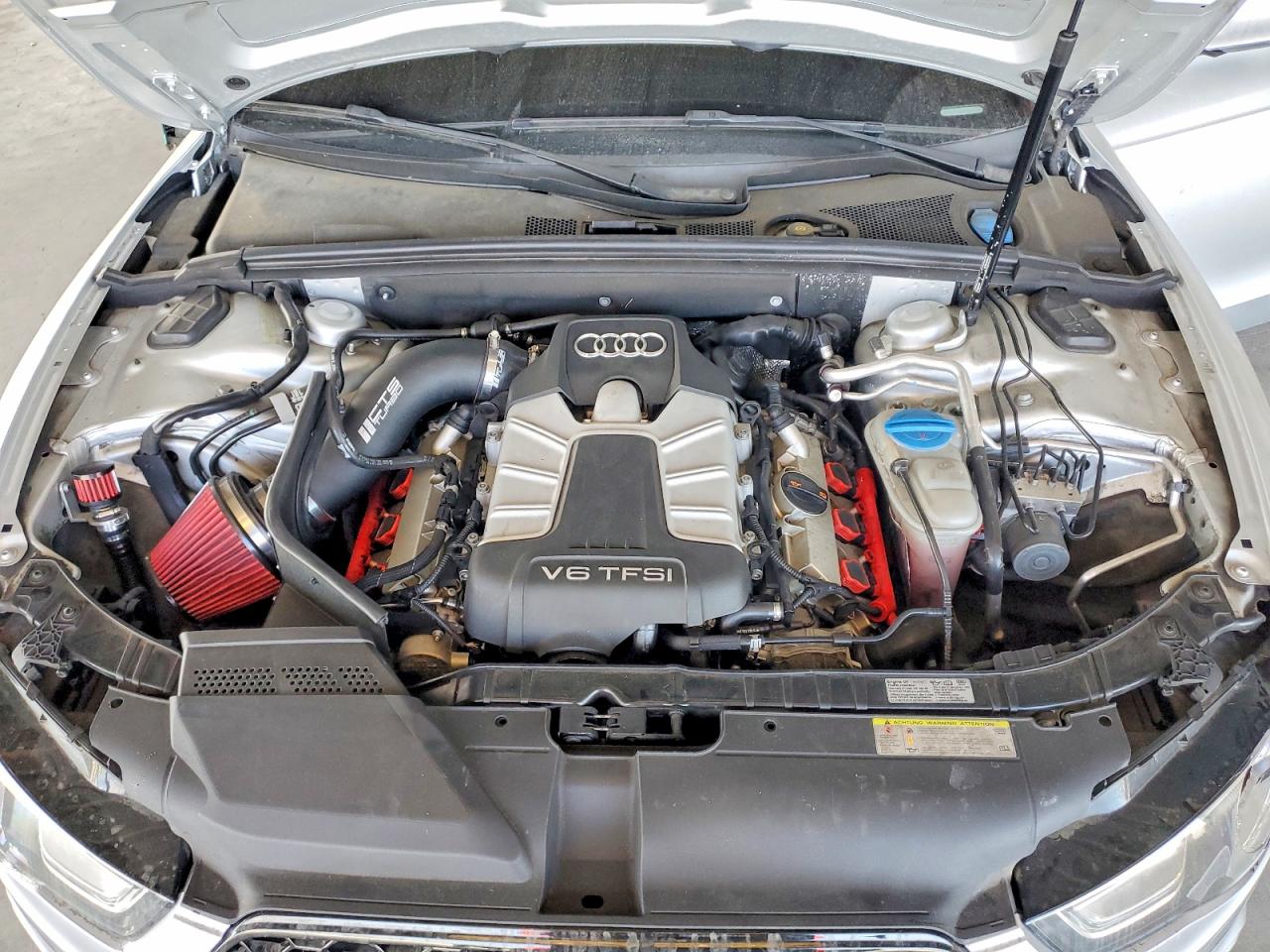 2013 Audi S5 Premium Plus Silver vin: WAUCGAFR5DA035120