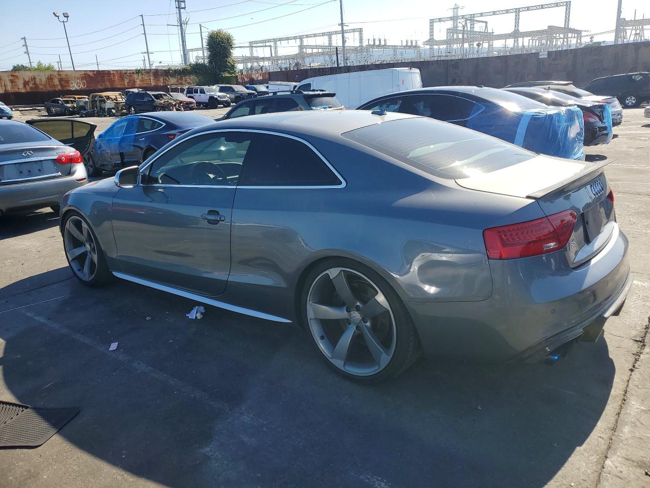 2013 Audi S5 Premium Plus Gray vin: WAUCGAFR5DA037529
