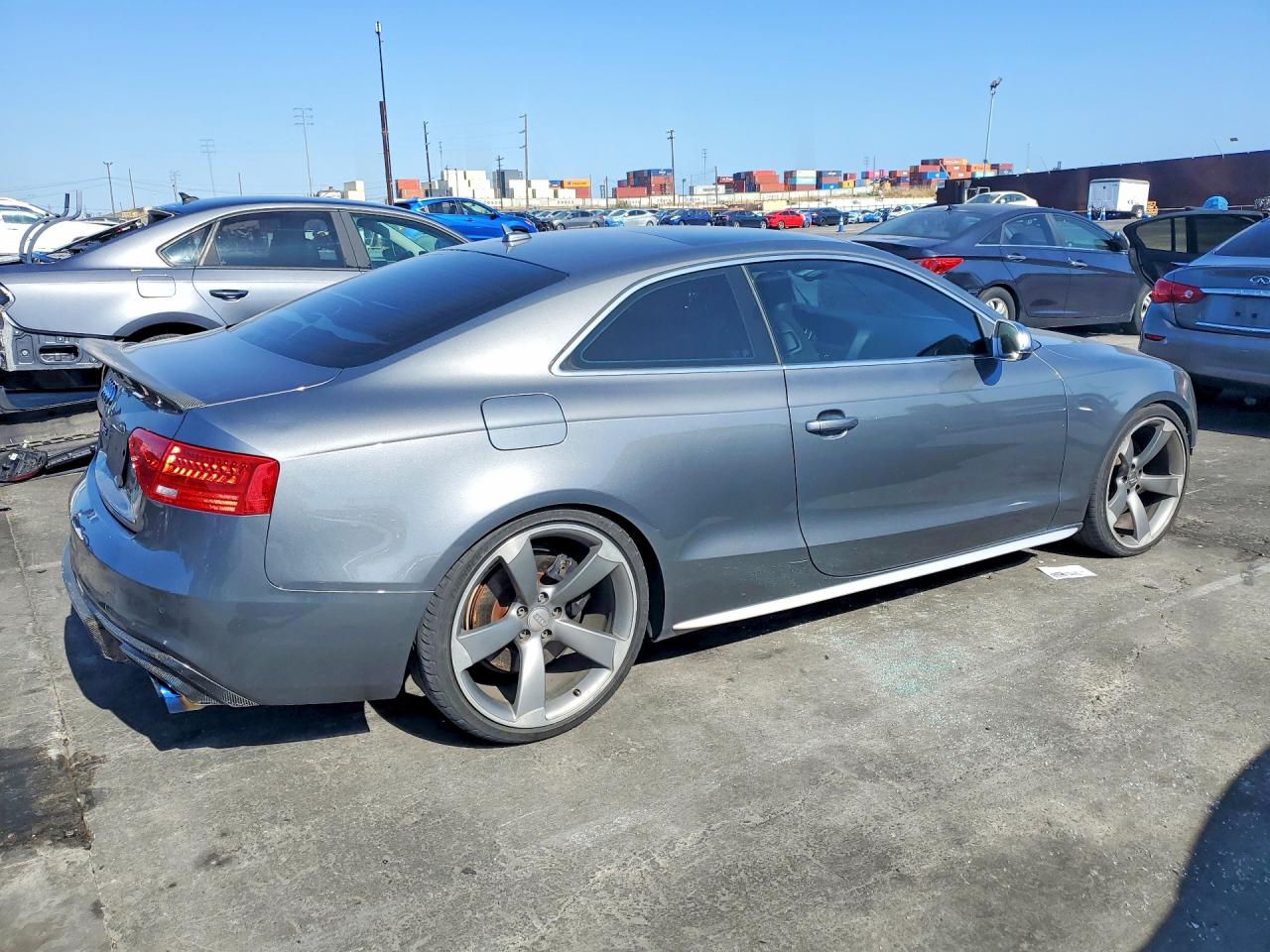2013 Audi S5 Premium Plus Gray vin: WAUCGAFR5DA037529