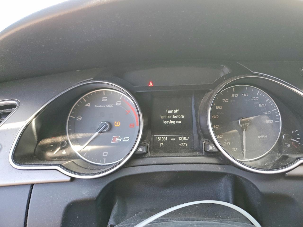 2014 Audi S5 Premium Plus White vin: WAUCGAFR5EA019114