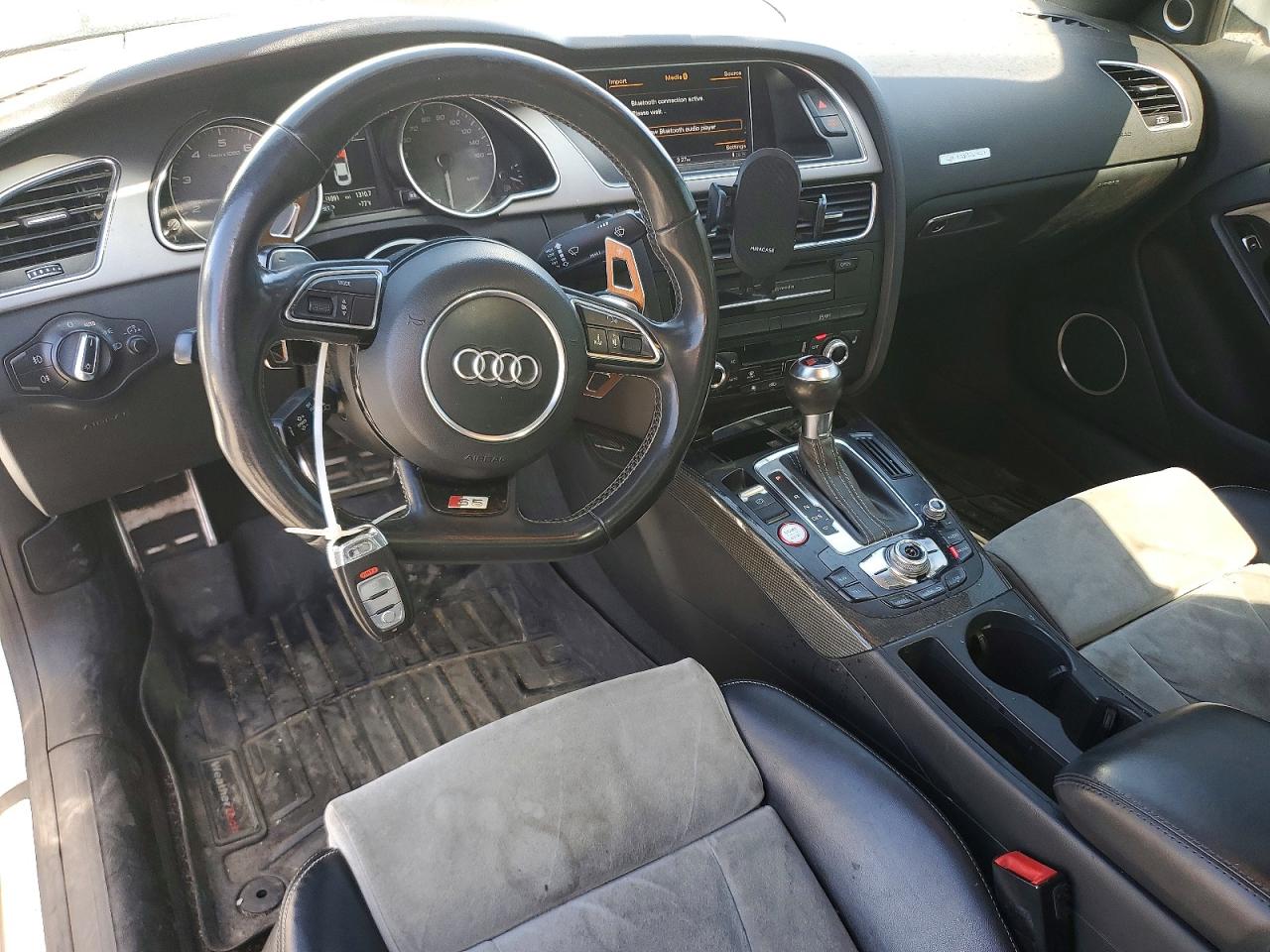 2014 Audi S5 Premium Plus White vin: WAUCGAFR5EA019114