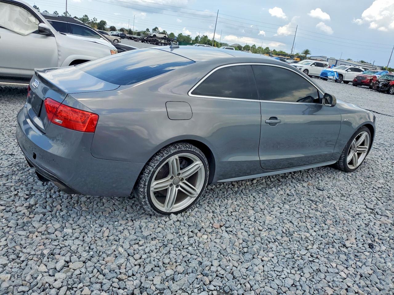 2013 Audi S5 Premium Plus Gray vin: WAUCGAFR6DA002272