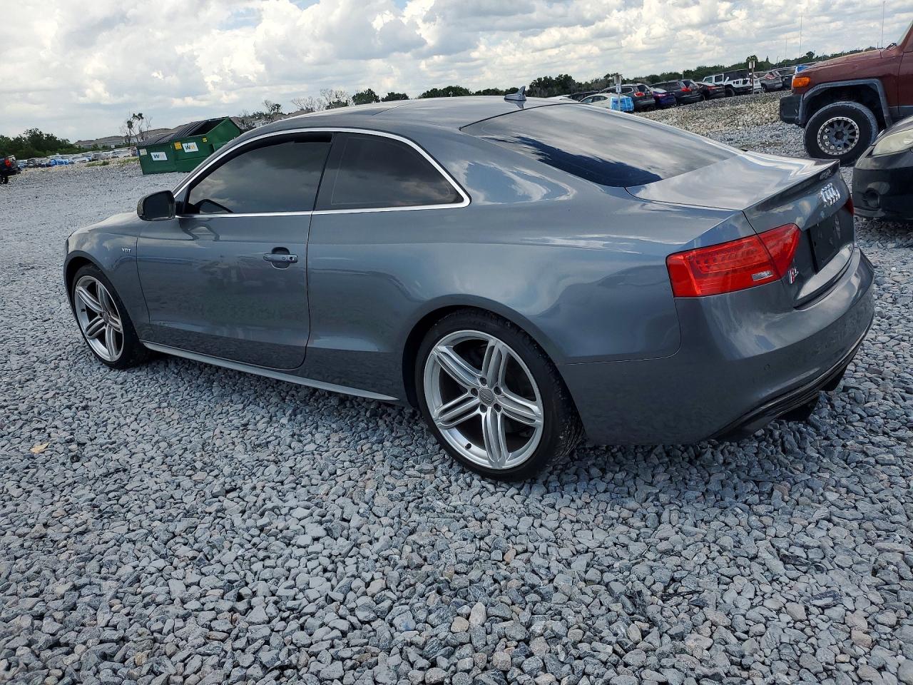 2013 Audi S5 Premium Plus Gray vin: WAUCGAFR6DA002272
