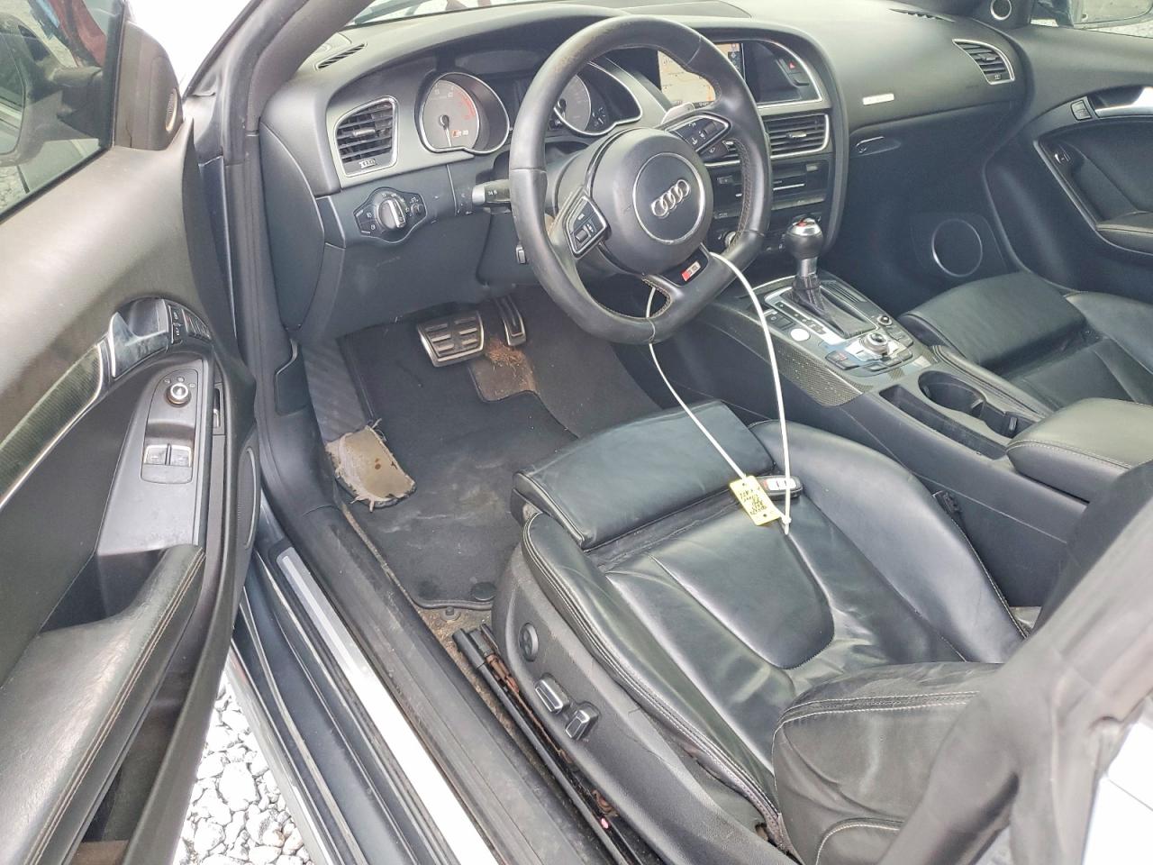 2013 Audi S5 Premium Plus Gray vin: WAUCGAFR6DA002272