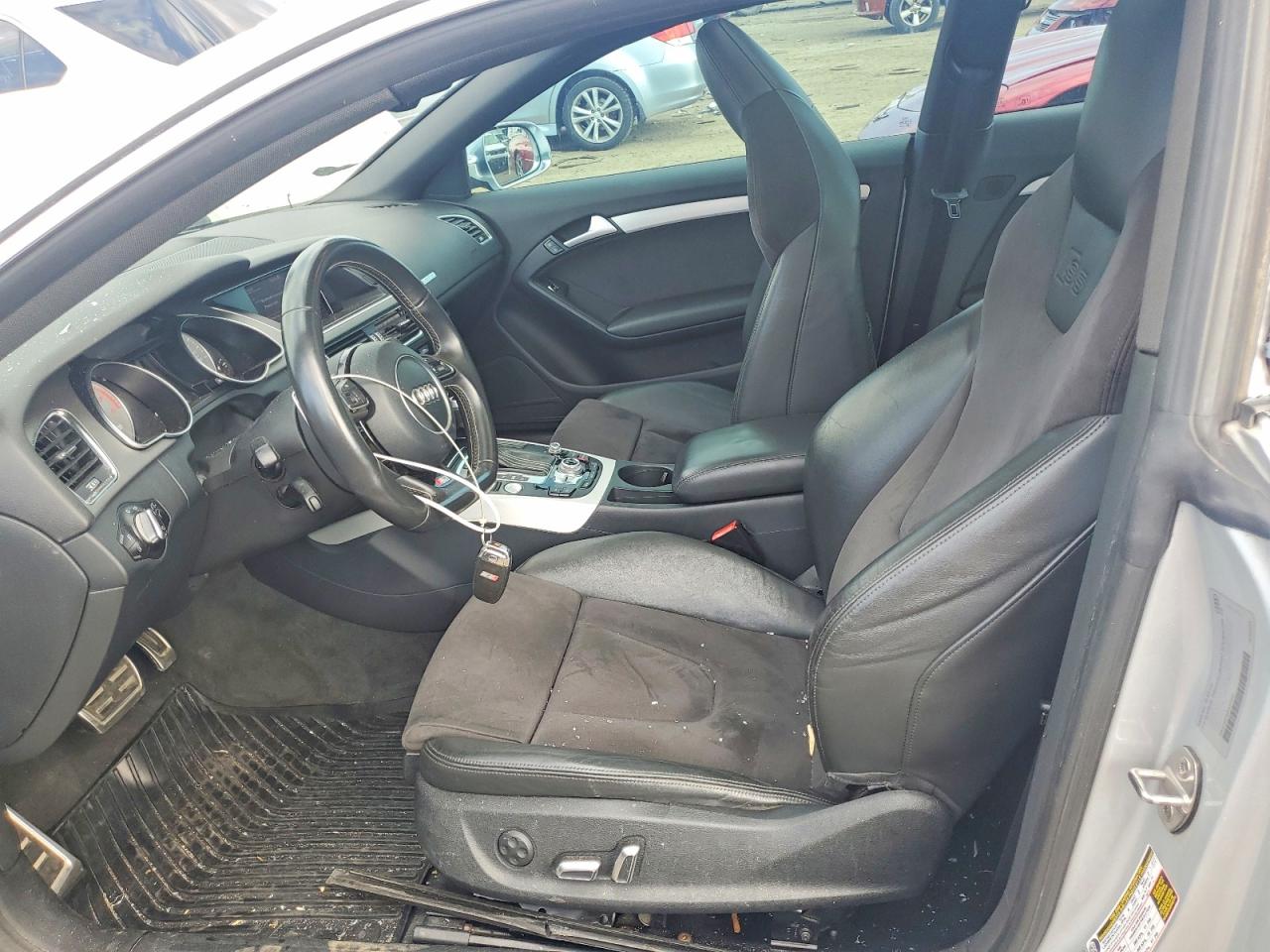 2013 Audi S5 Premium Plus Серебряный vin: WAUCGAFR6DA043260