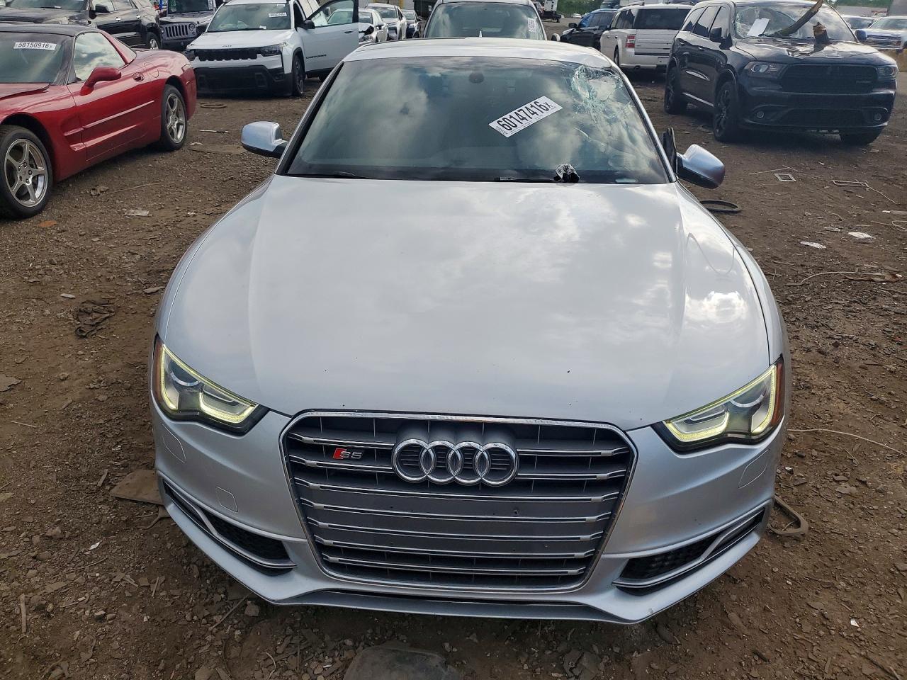 2013 Audi S5 Premium Plus Серебряный vin: WAUCGAFR6DA043260