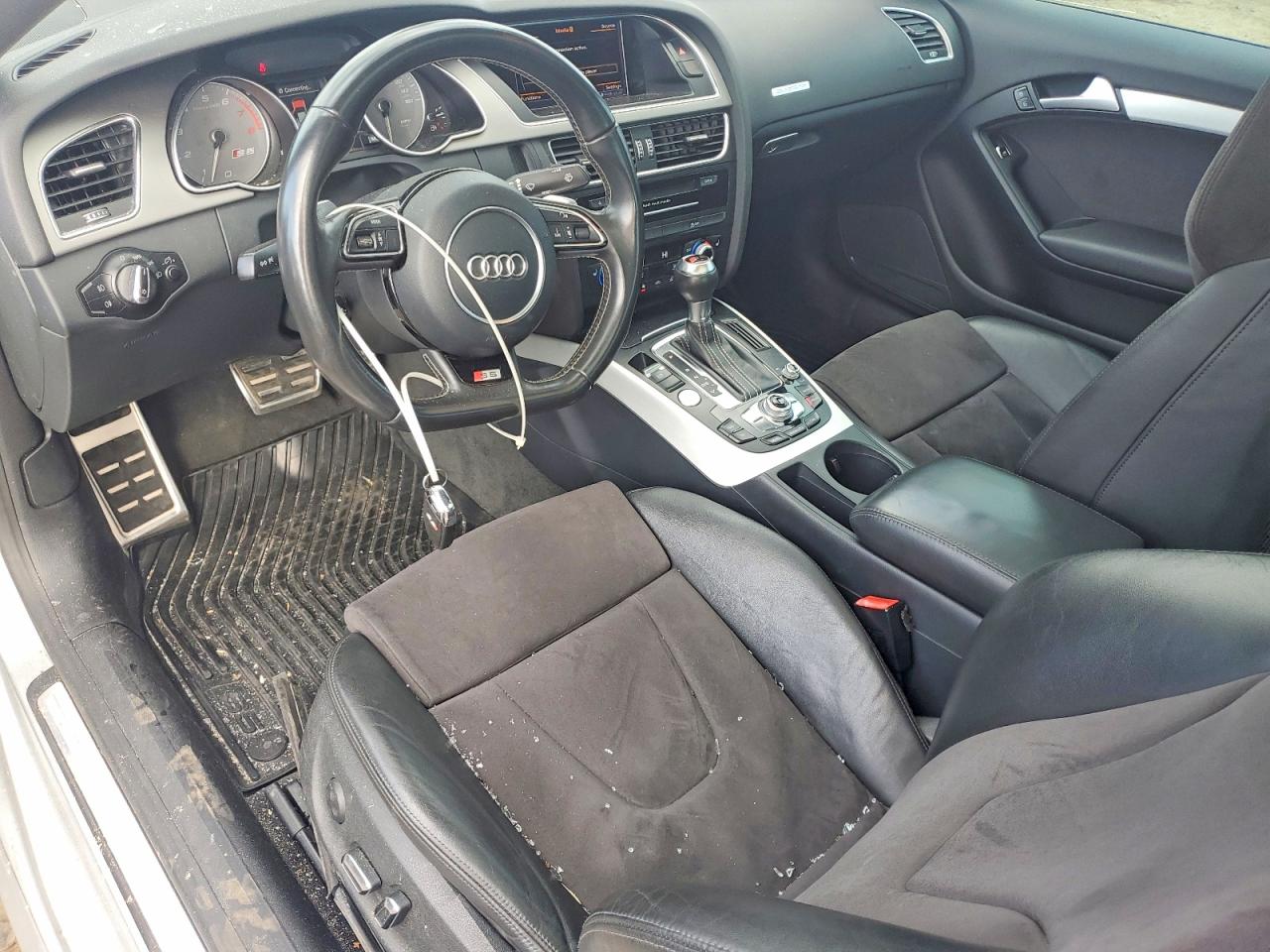 2013 Audi S5 Premium Plus Серебряный vin: WAUCGAFR6DA043260