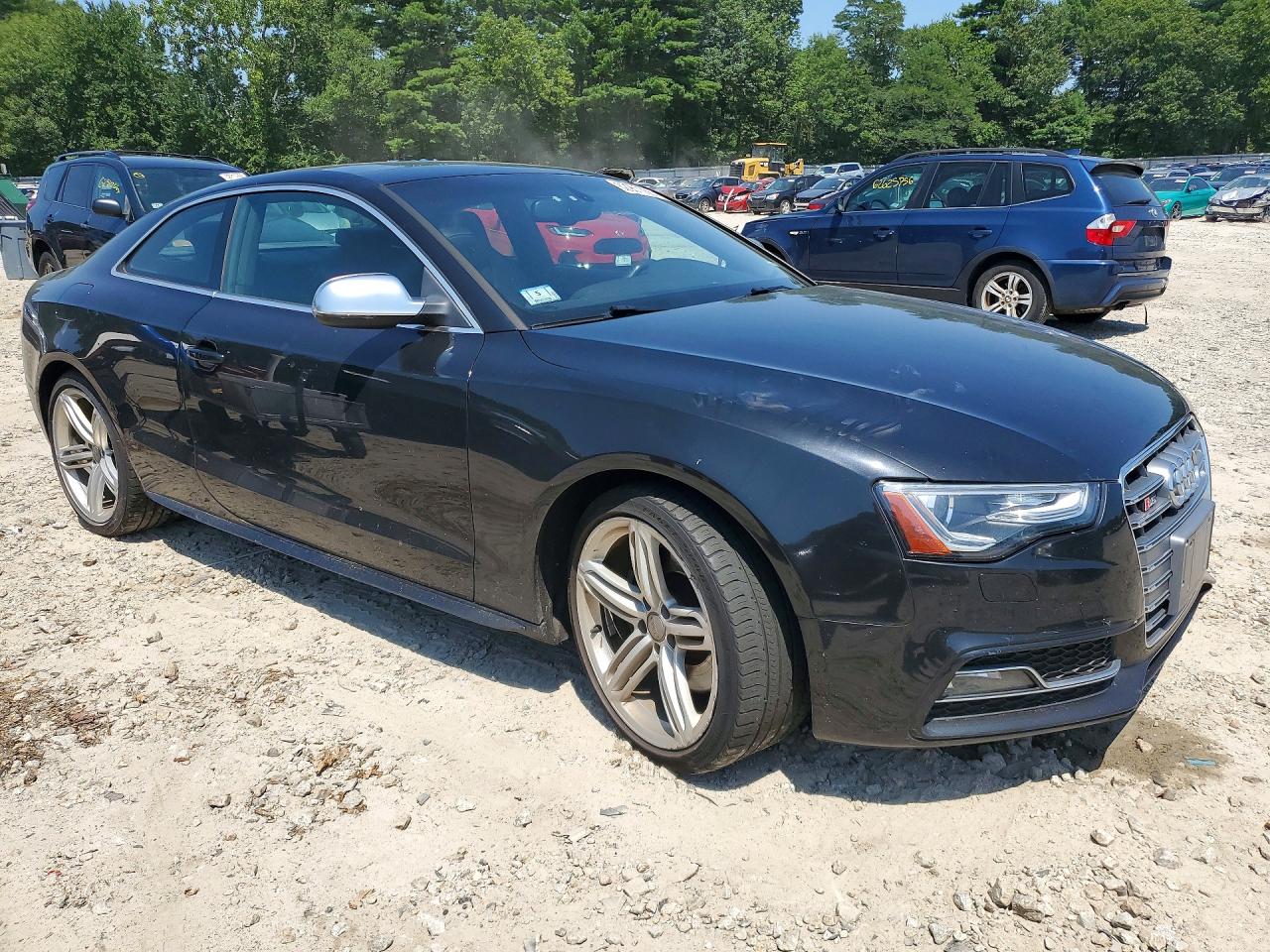 2013 Audi S5 Premium Plus Black vin: WAUCGAFR7DA006556