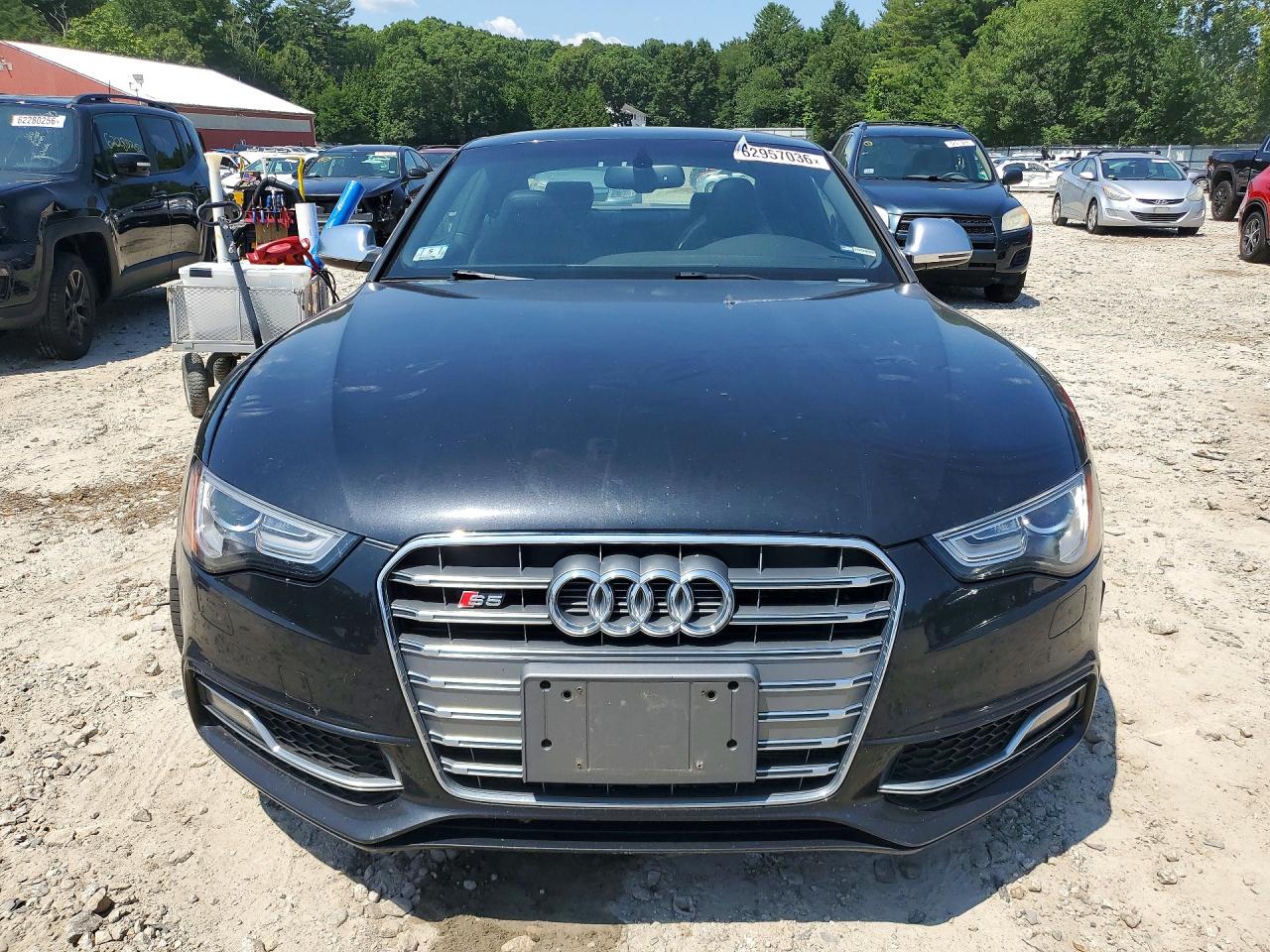 2013 Audi S5 Premium Plus Black vin: WAUCGAFR7DA006556