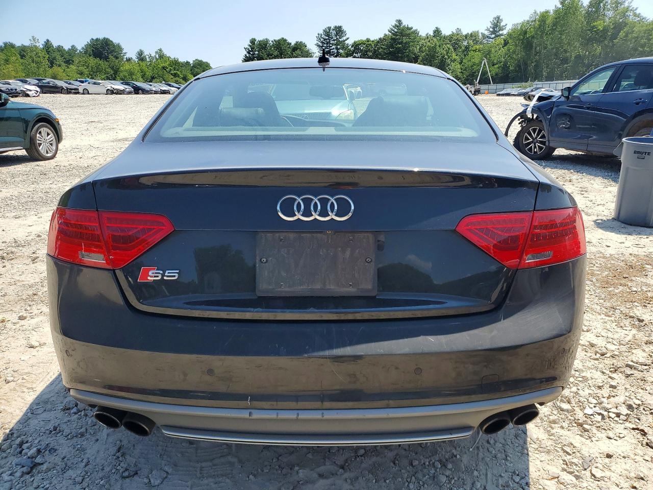 2013 Audi S5 Premium Plus Black vin: WAUCGAFR7DA006556