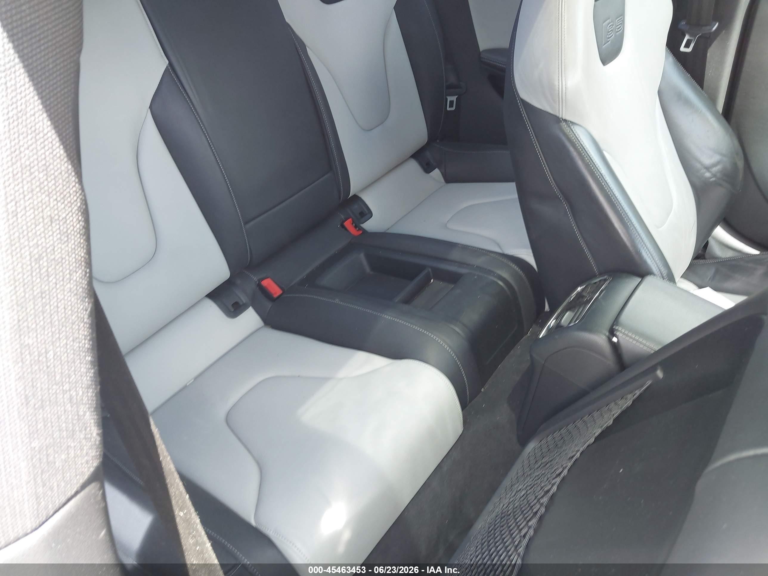 2013 Audi S5 3.0t Premium Plus Gray vin: WAUCGAFR7DA034339