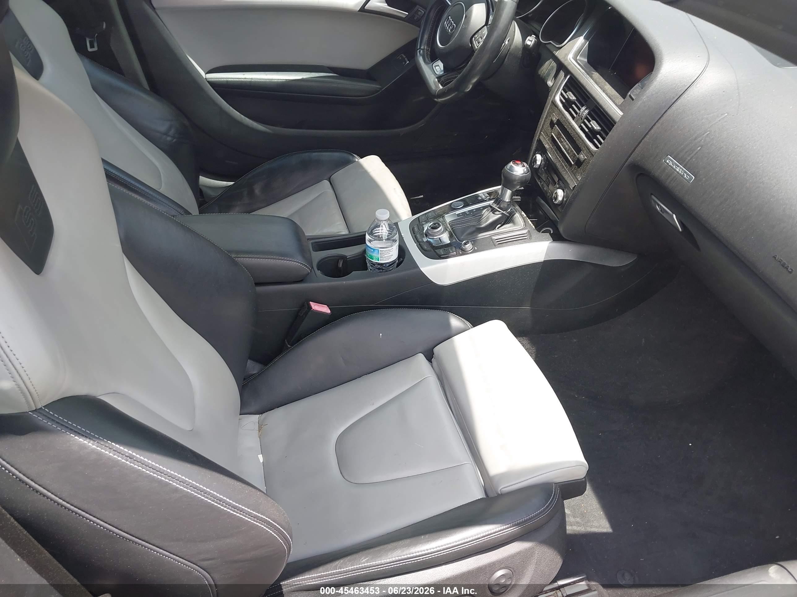 2013 Audi S5 3.0t Premium Plus Gray vin: WAUCGAFR7DA034339