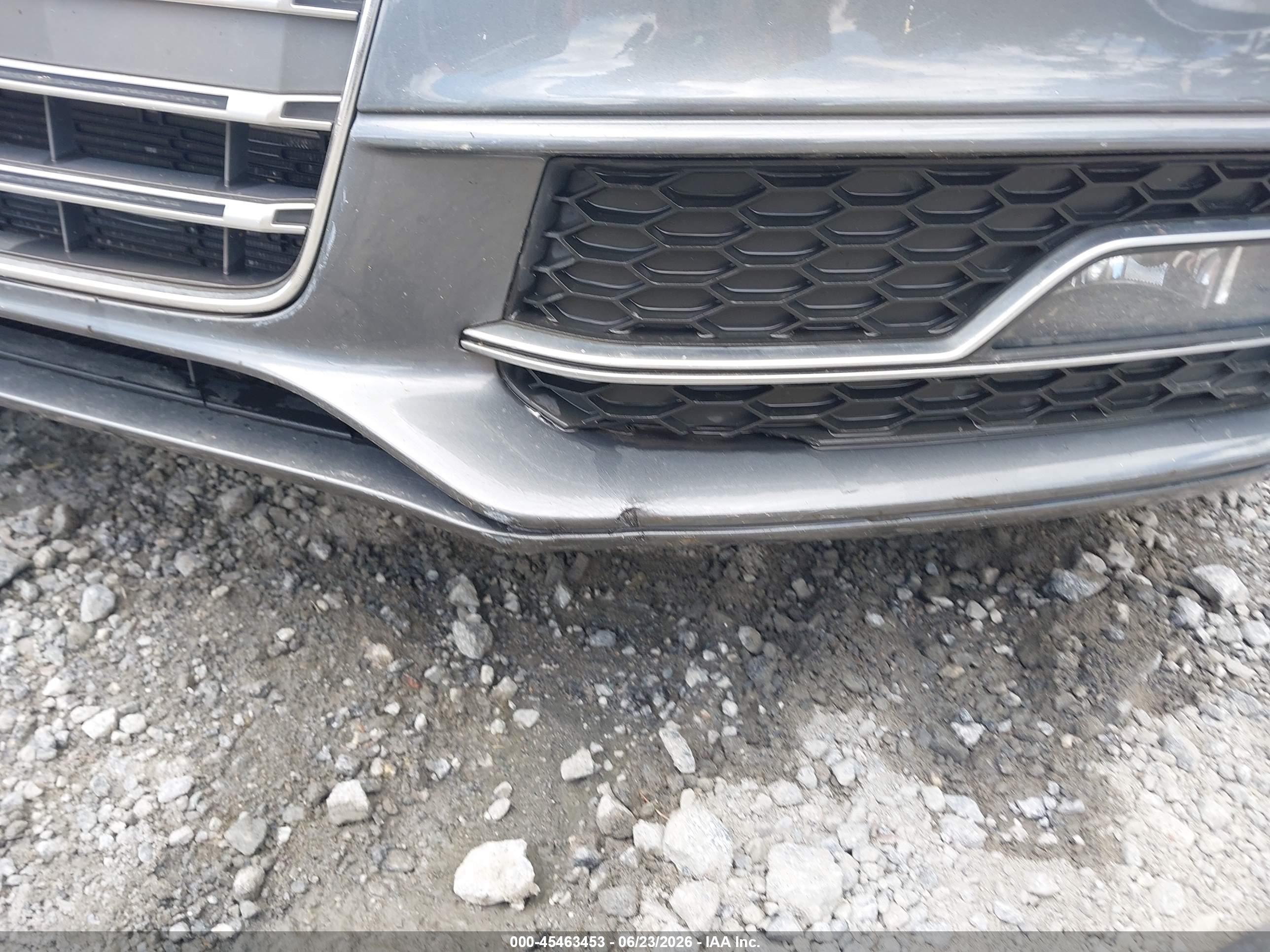 2013 Audi S5 3.0t Premium Plus Gray vin: WAUCGAFR7DA034339
